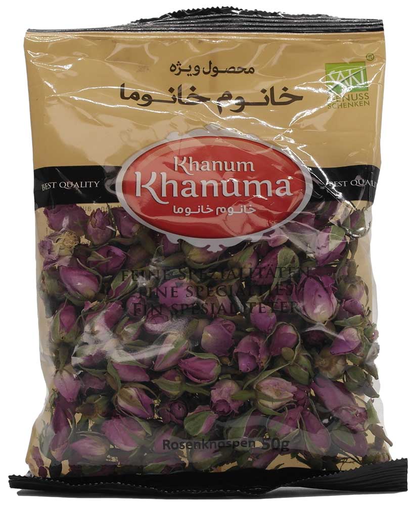 Khanum Khanuma Rosenknopper  Tørret 50