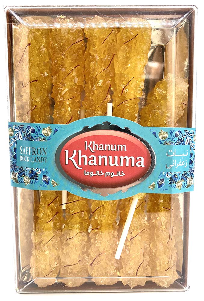 Khanum Khanuma Safran Sukkerkrystaller 10 Stk