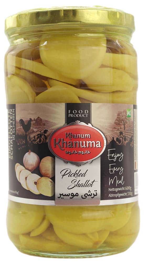Khanum Khanuma Syltede Skalotteløg 600