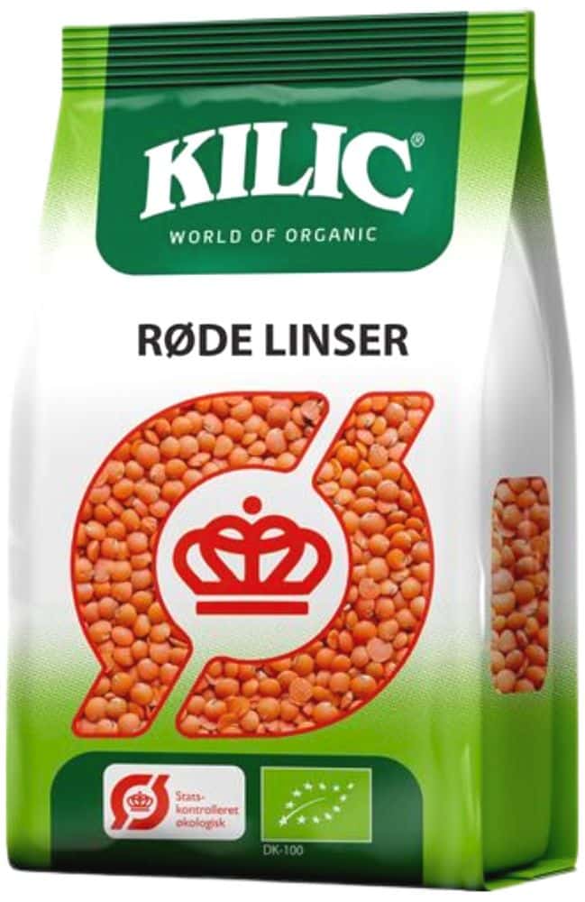 Kilic Røde Linser økologisk 900
