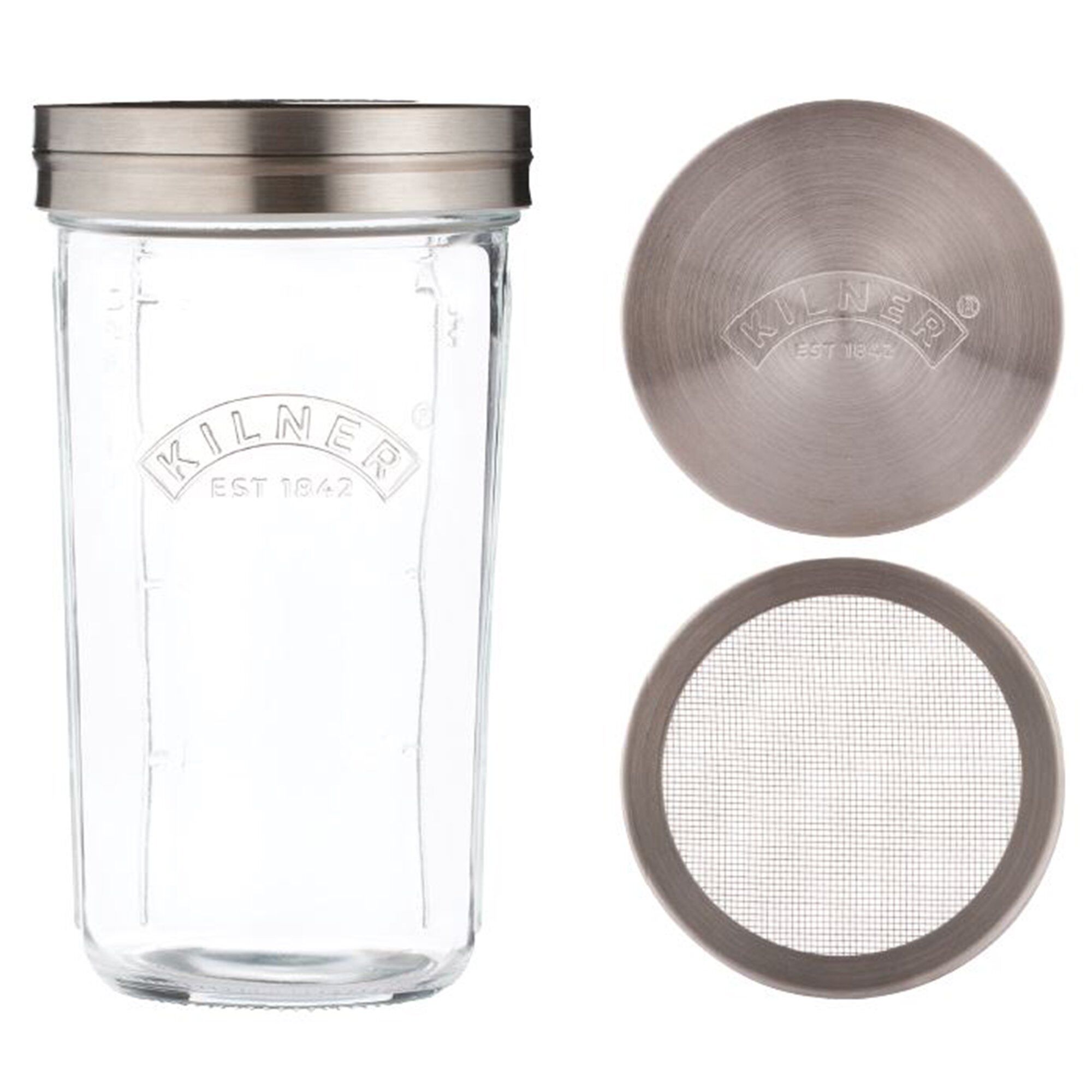 Kilner Sigteglas     Liter