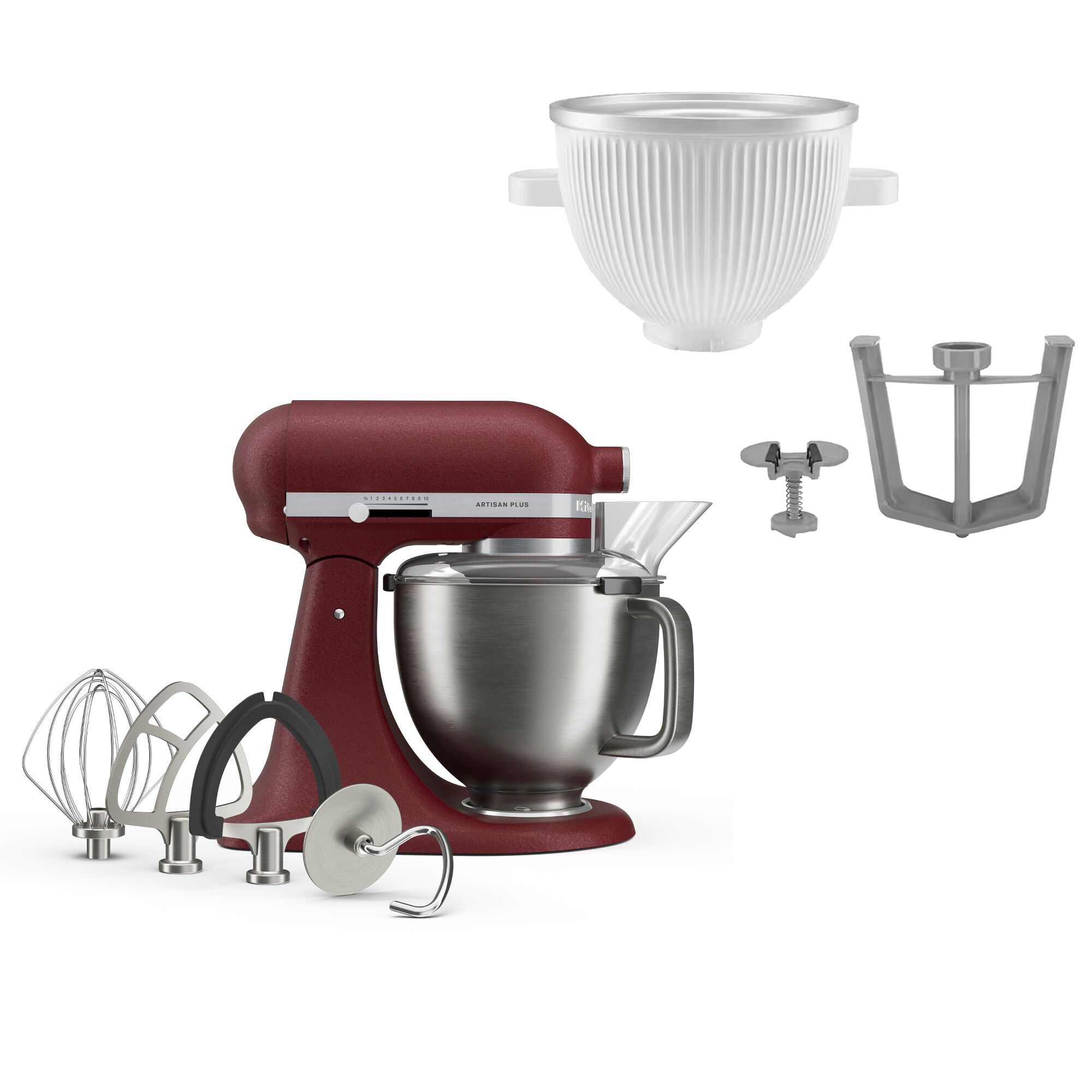 Kitchenaid Artisan Plus Køkkenmaskine Med Tilbehør Til Is  Sun Dried Tomato Tomat