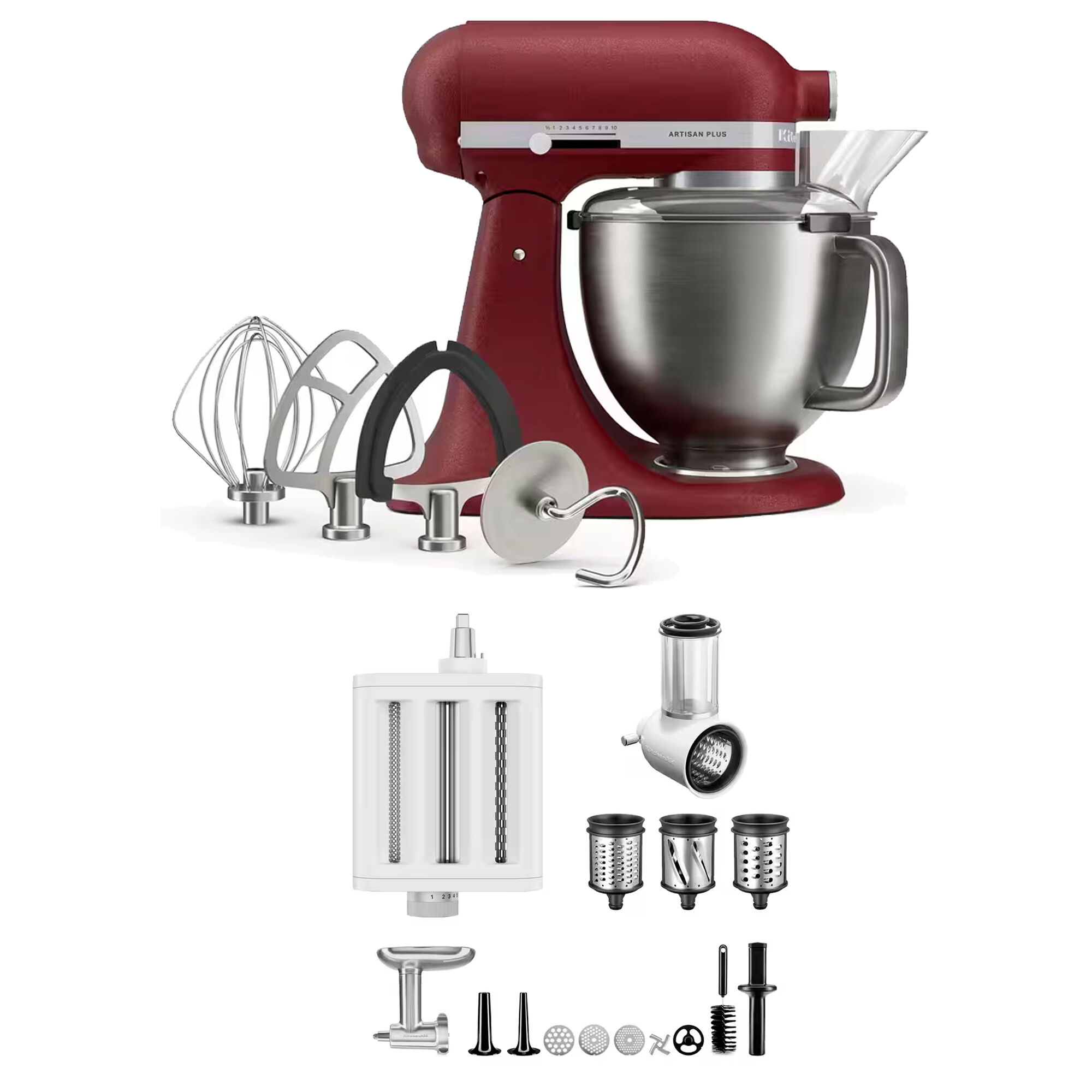 Kitchenaid Artisan Plus Köksmaskin Med Tillbehörspaket     Liter  Sun-dried Tomato