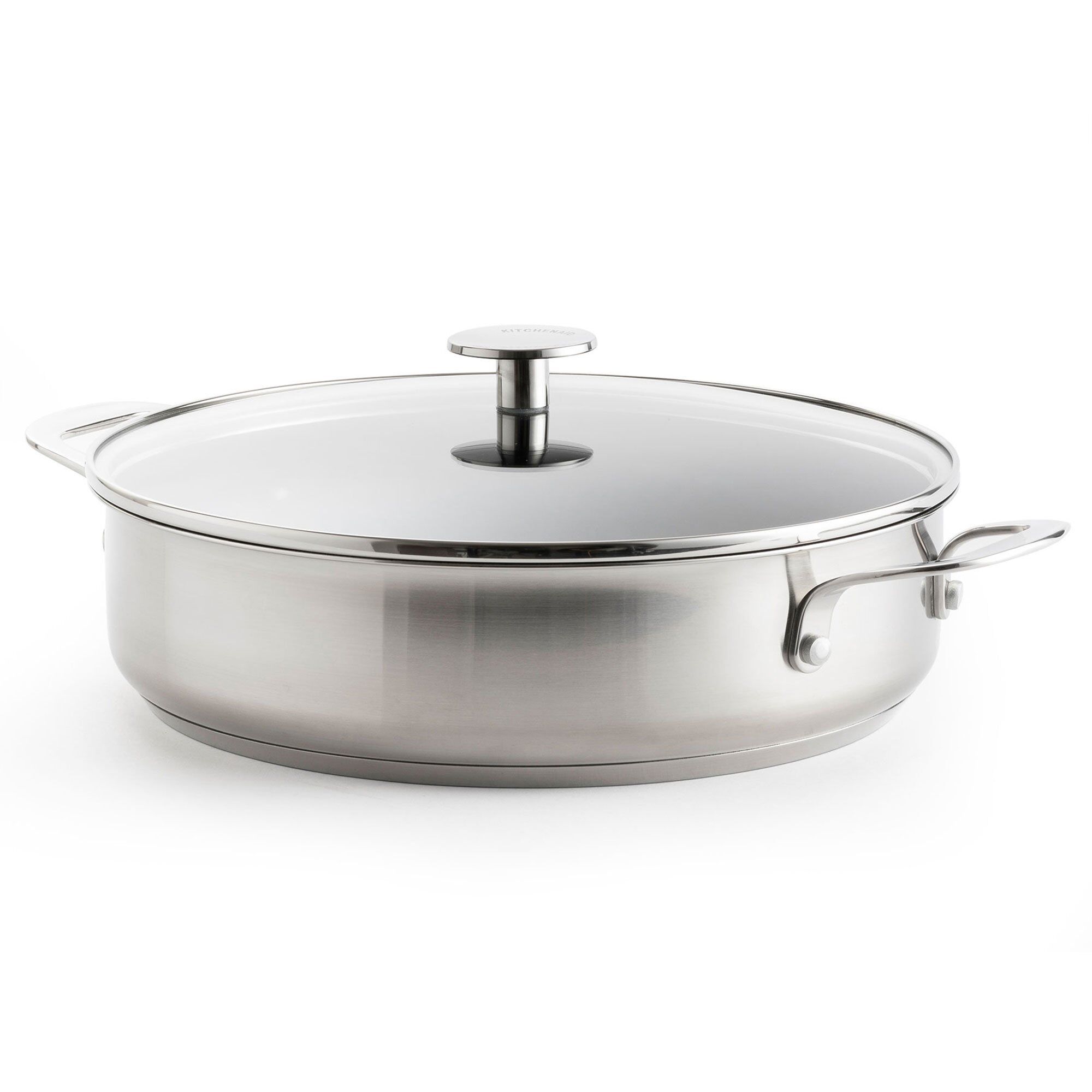 Kitchenaid Stegepande 28 Cm  Rustfrit Stål