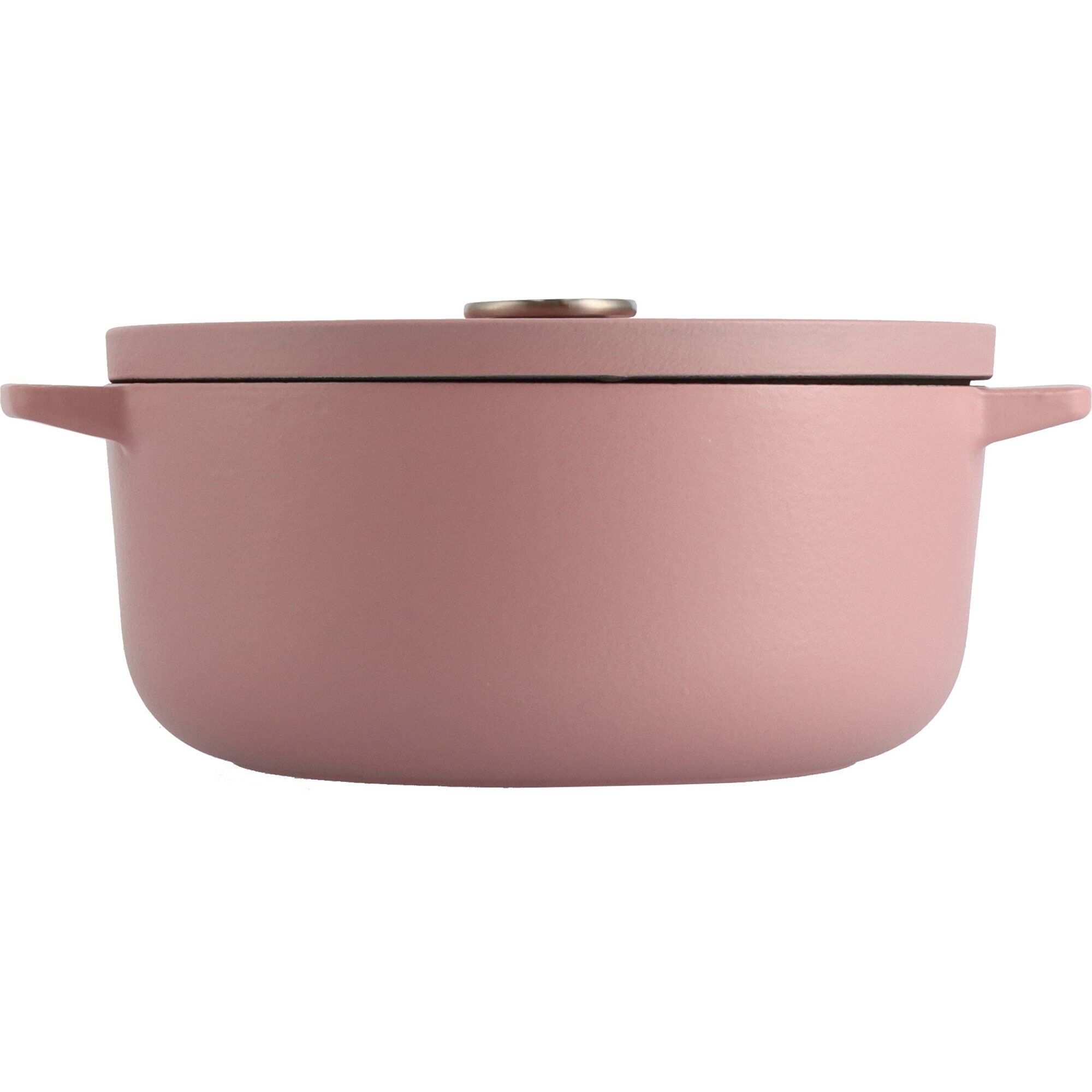 Kitchenaid Støbejernsgryde 26 Cm     Liter  Dried Rose