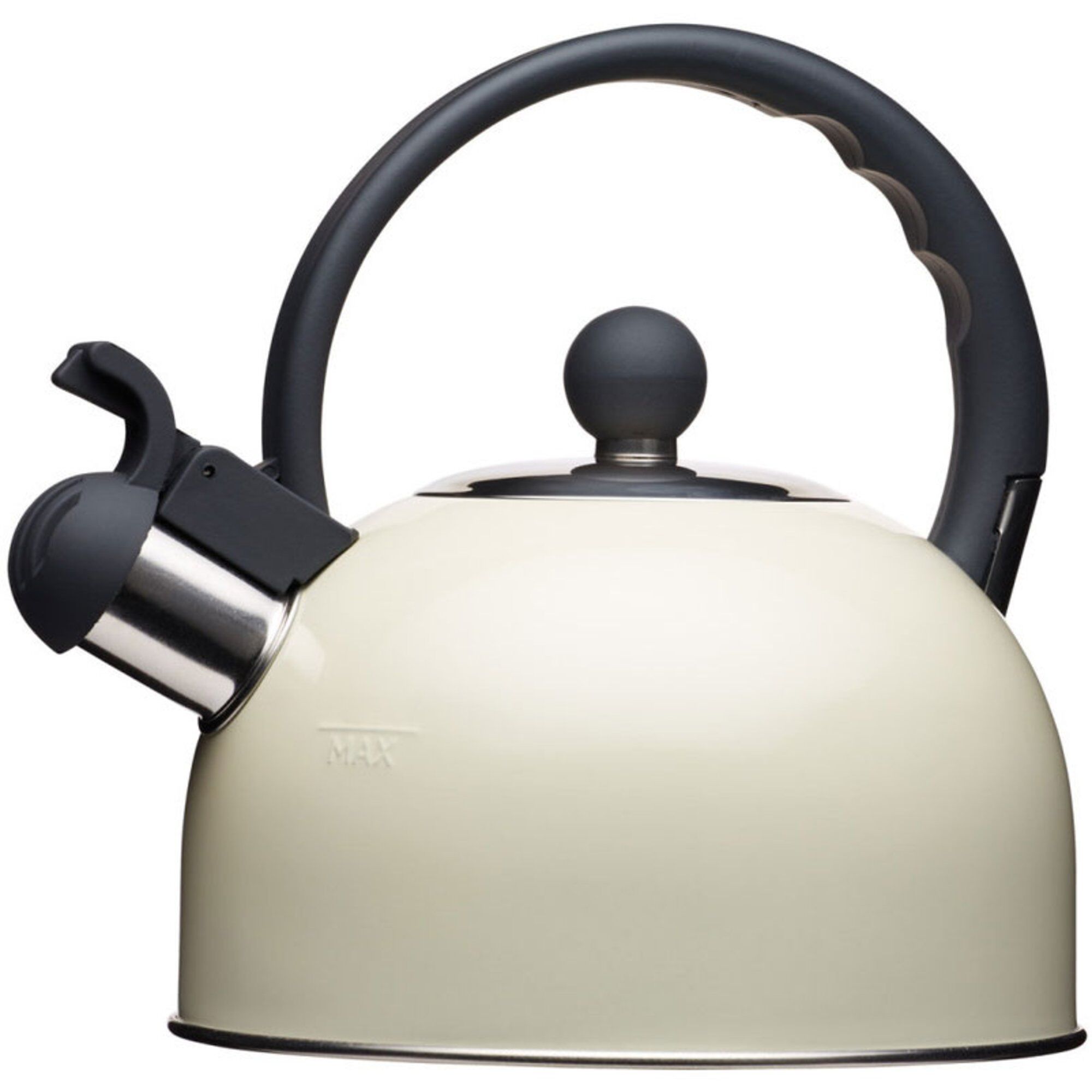 Kitchen Craft Fløjtekedel     Liter Beige