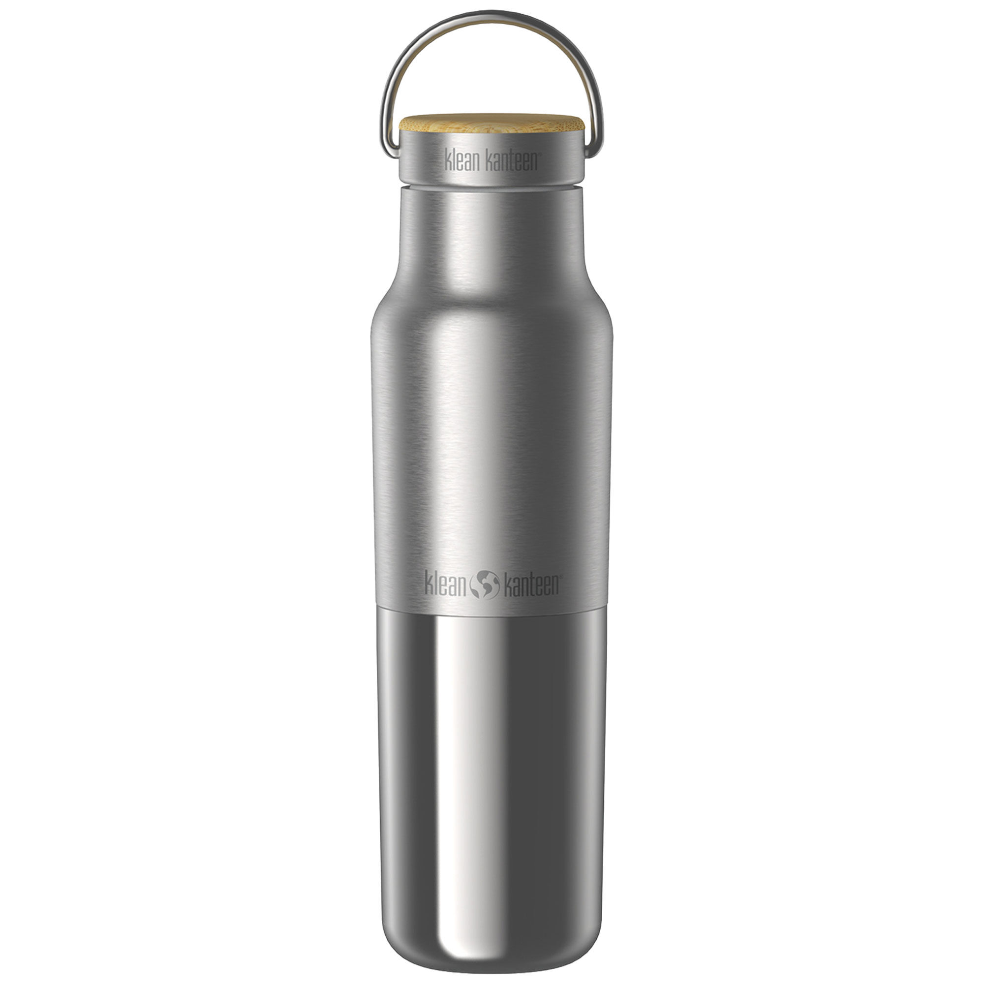 Klean Kanteen Insulated Reflect Flaske Med Bambuslåg 355 Ml