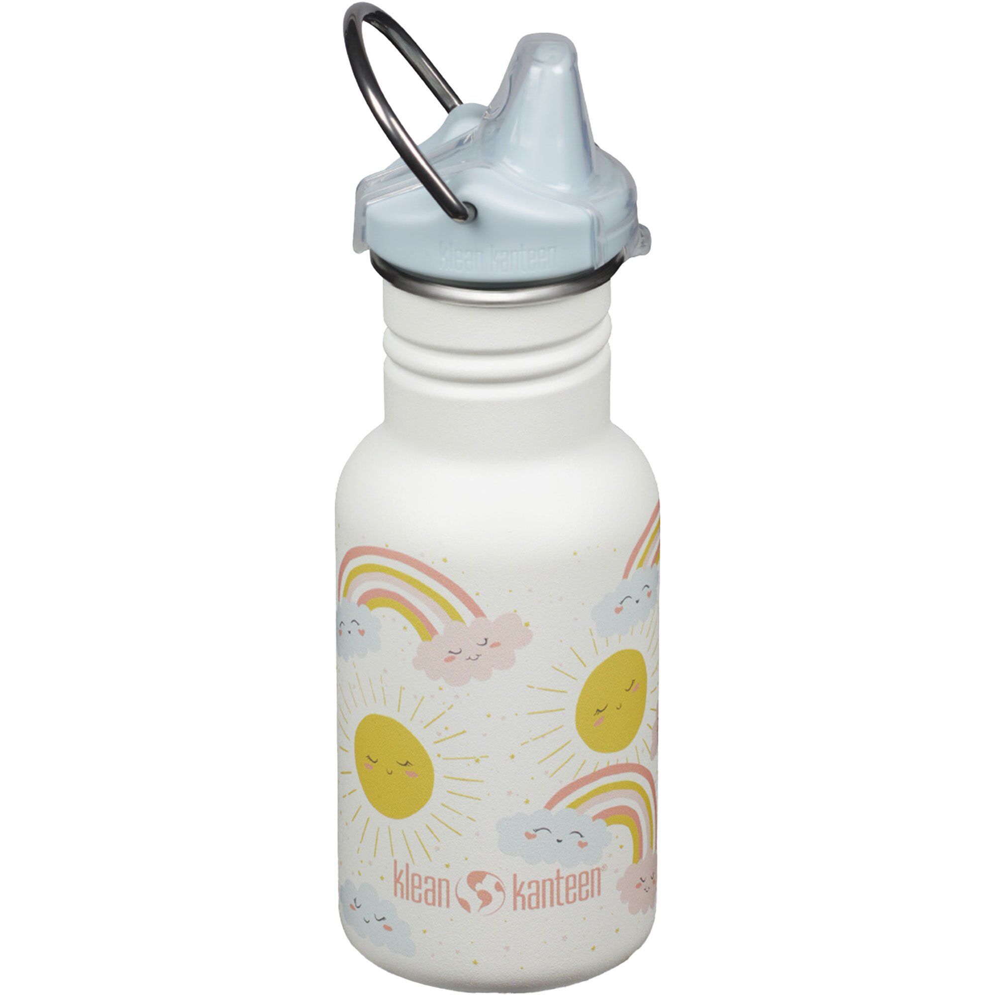 Klean Kanteen Kid Classic Narrow Sippy Børnekop Med Tud 355 Ml  Rainbows