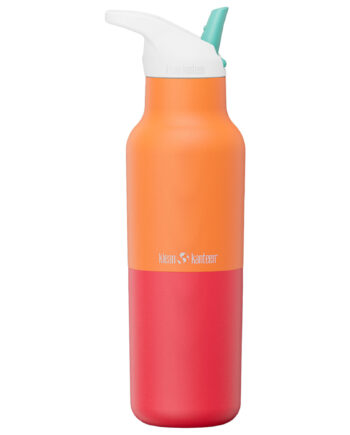 Klean Kanteen Rise Classic Drikkeflaske Med Sportslåg 473 Ml  Marigold Kaleidoscope
