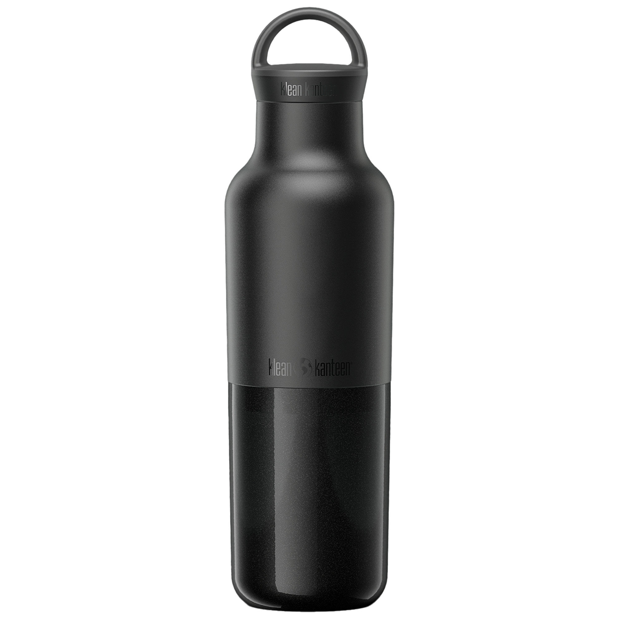 Klean Kanteen Rise Classic Termoflaske Med Arch Loop 592 Ml  Sort