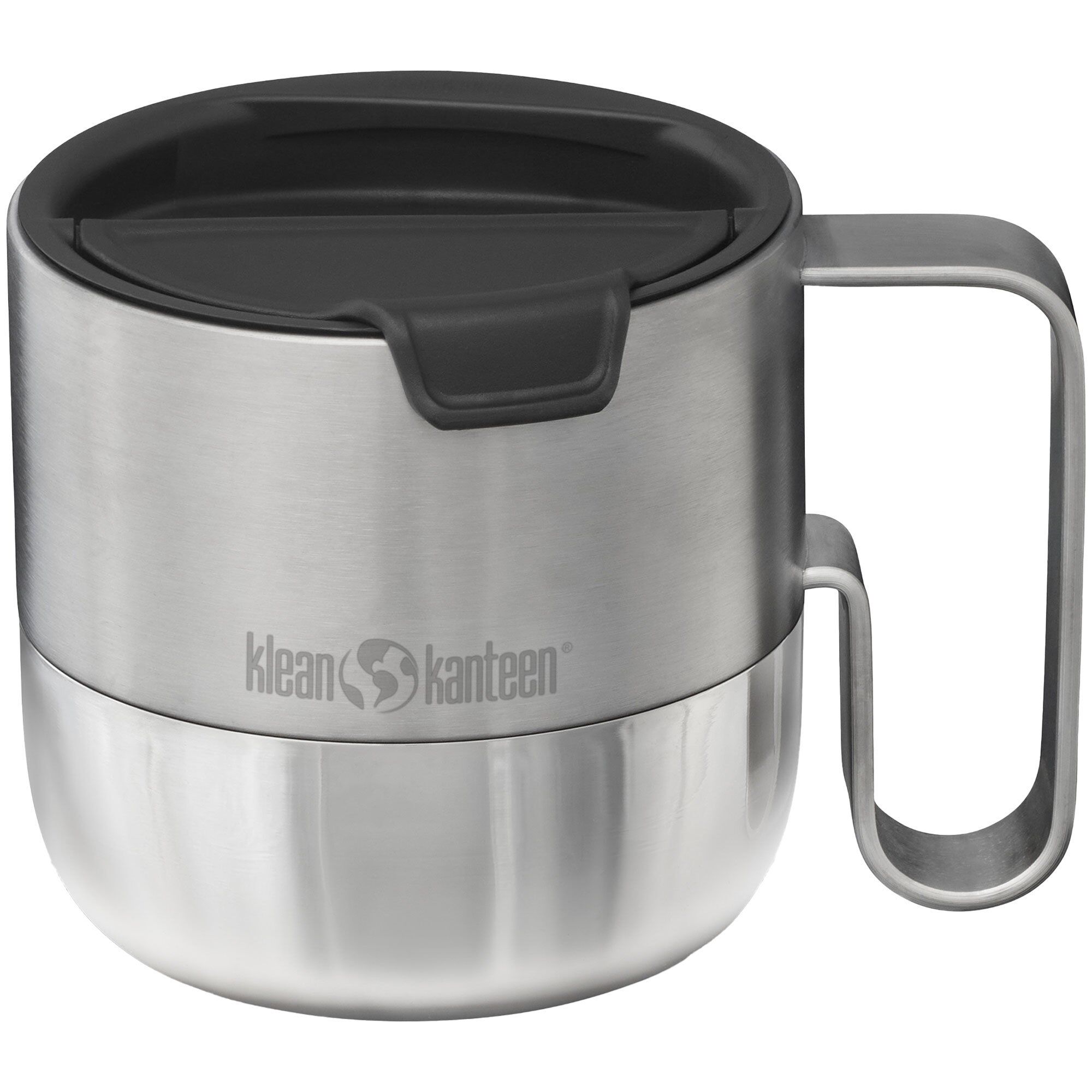 Klean Kanteen Rise Krus 414 Ml  Børstet Rustfrit Stål