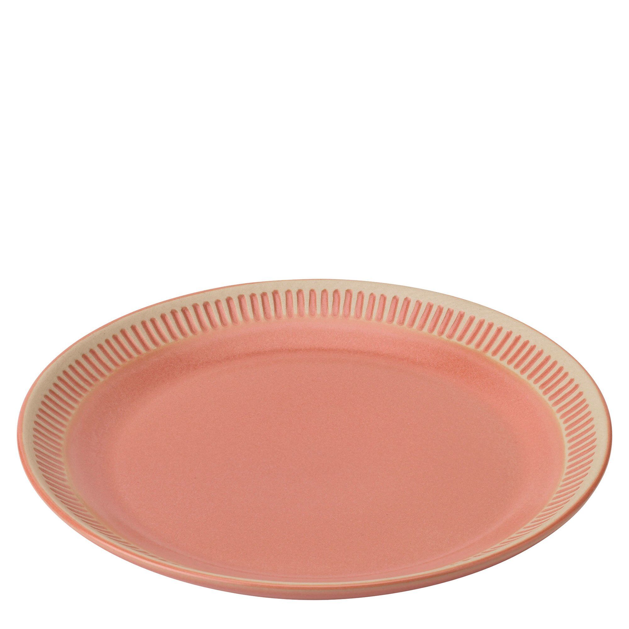 Knabstrup Colorit Tallerken 19 Cm  Coral
