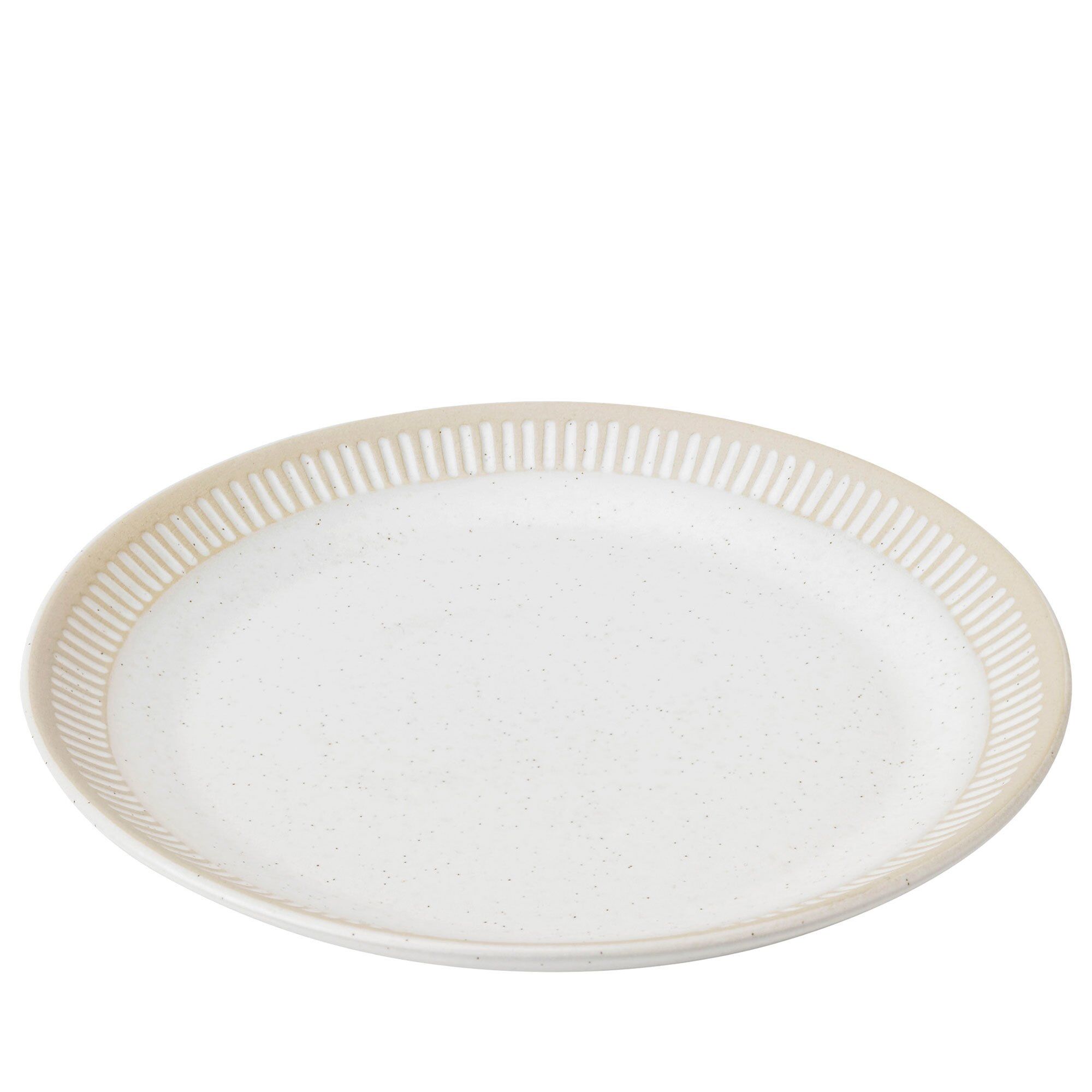Knabstrup Colorit Tallerkener 22 Cm  Sand
