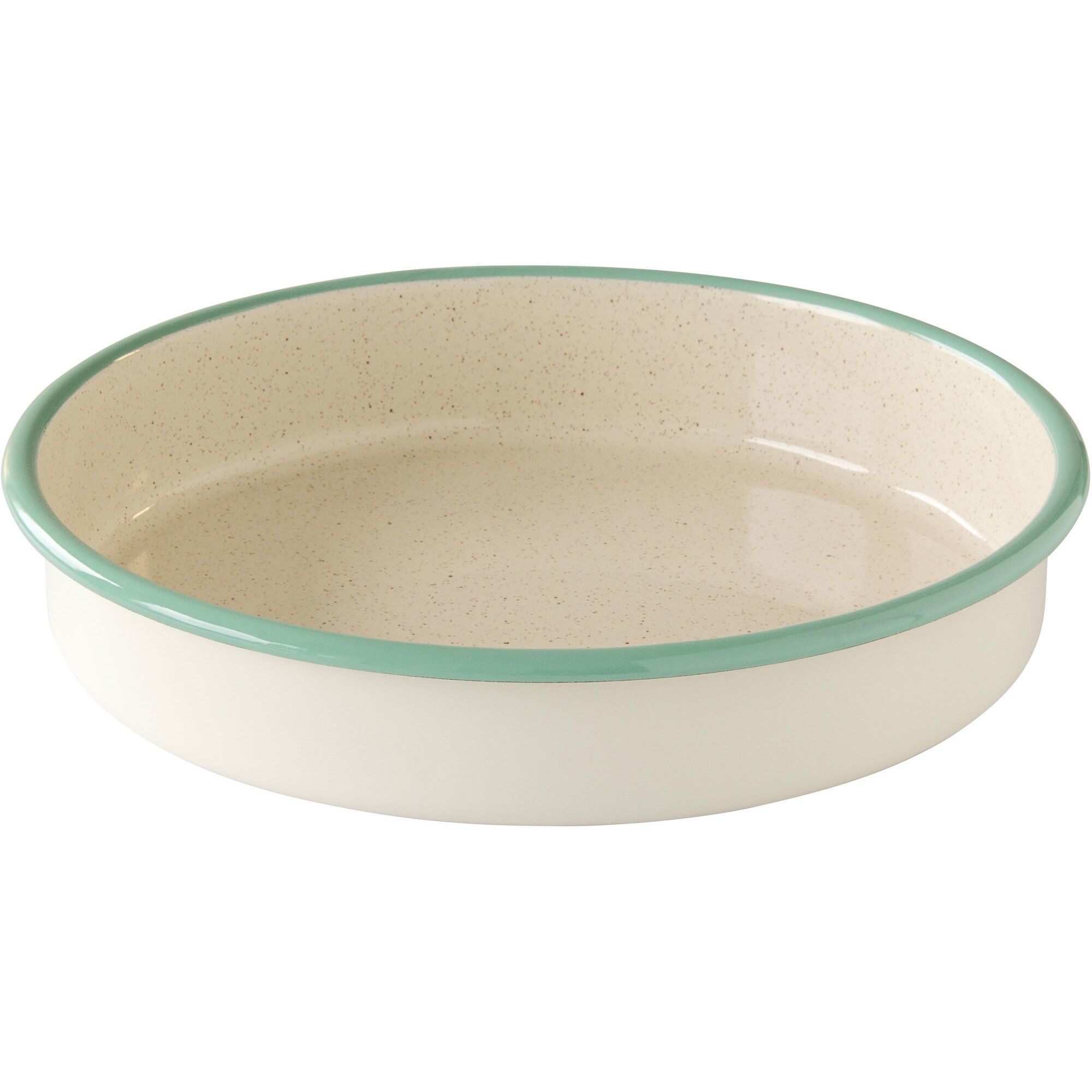 Kockums Jernverk Rundt Ovnfast Fad 28 Cm  Creme Lux
