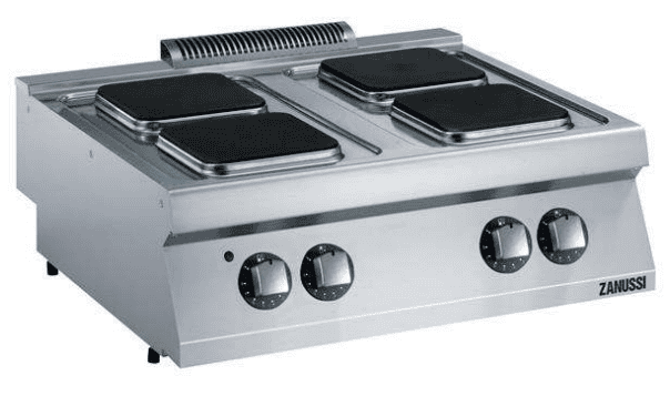Kogebord   Firkantede Plader Evo 700 Elektrisk Zanussi