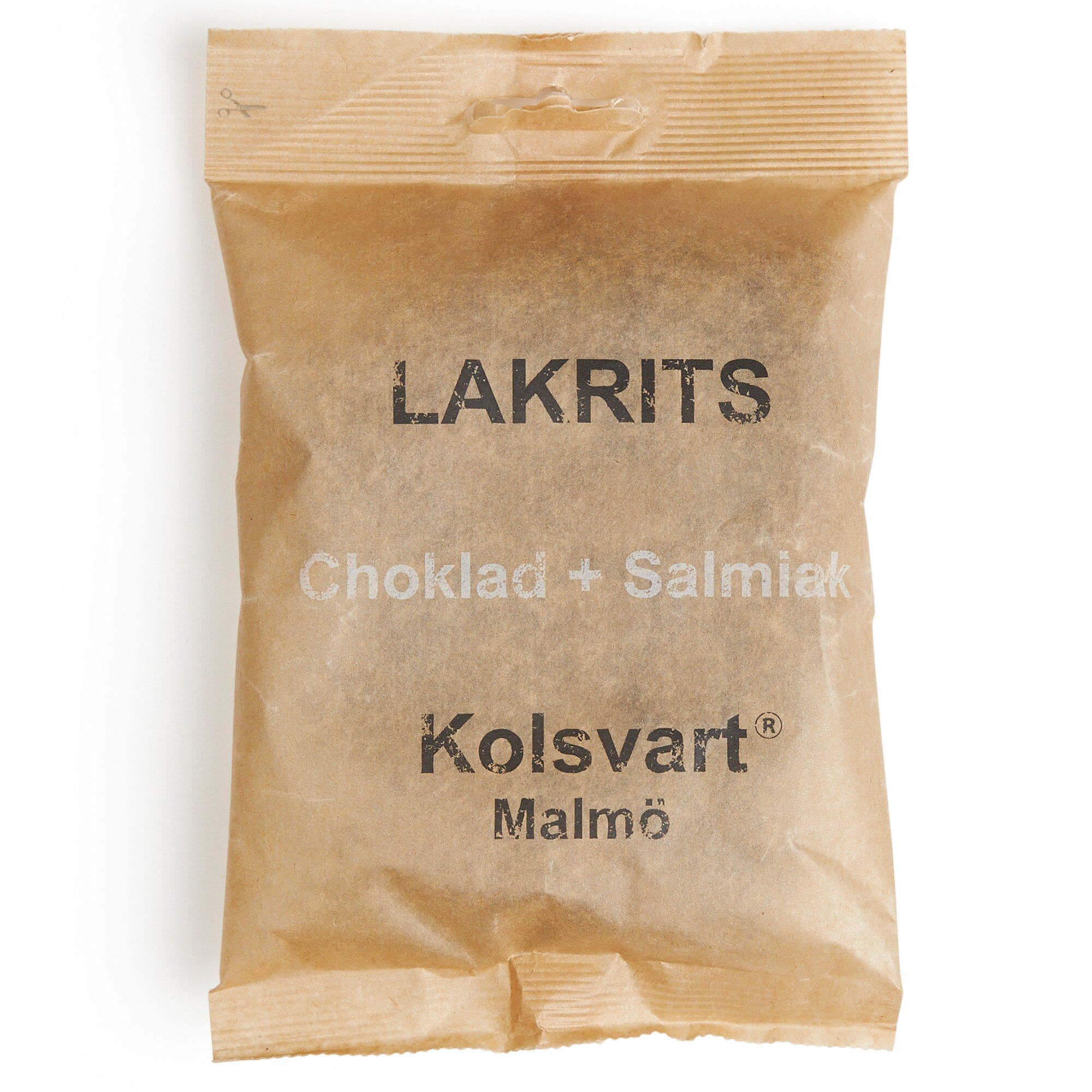 Kolsvart Chokolade   Salmiak-saltlakrids  120