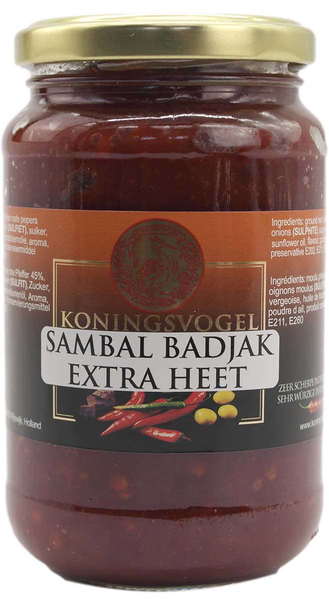 Koningsvogel Sambal Badjak  Extra Hot 375