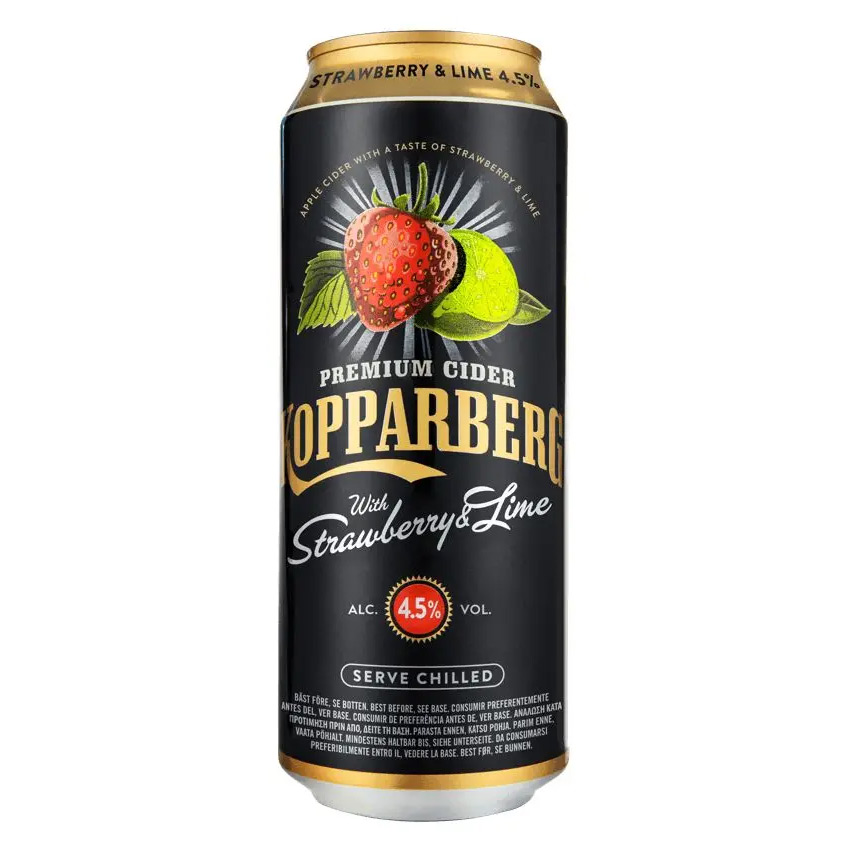 Kopparberg Strawberry   Lime Cider
