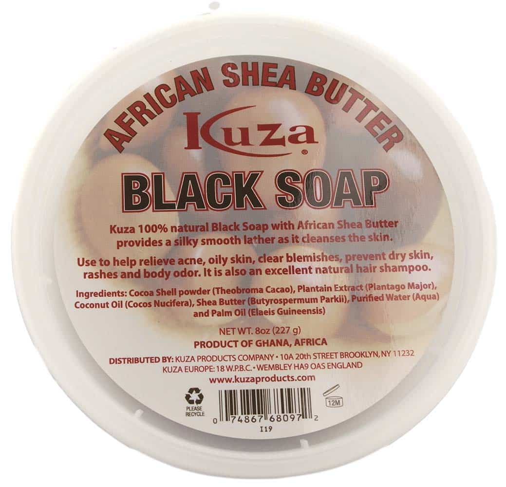 Kuza Shea Butter Black Soap 227