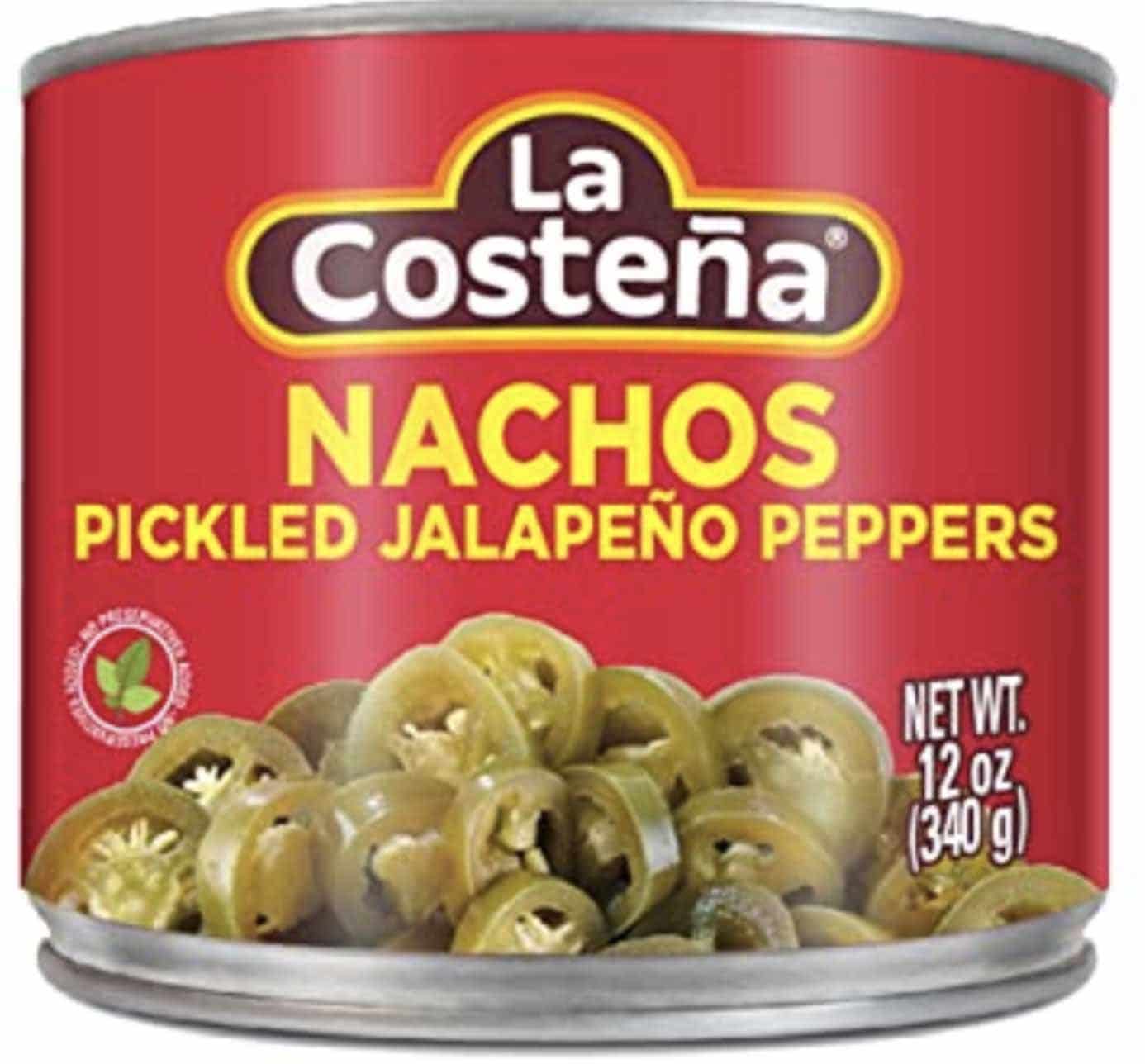 La Costena Nachos Pickled Jalapeno 340
