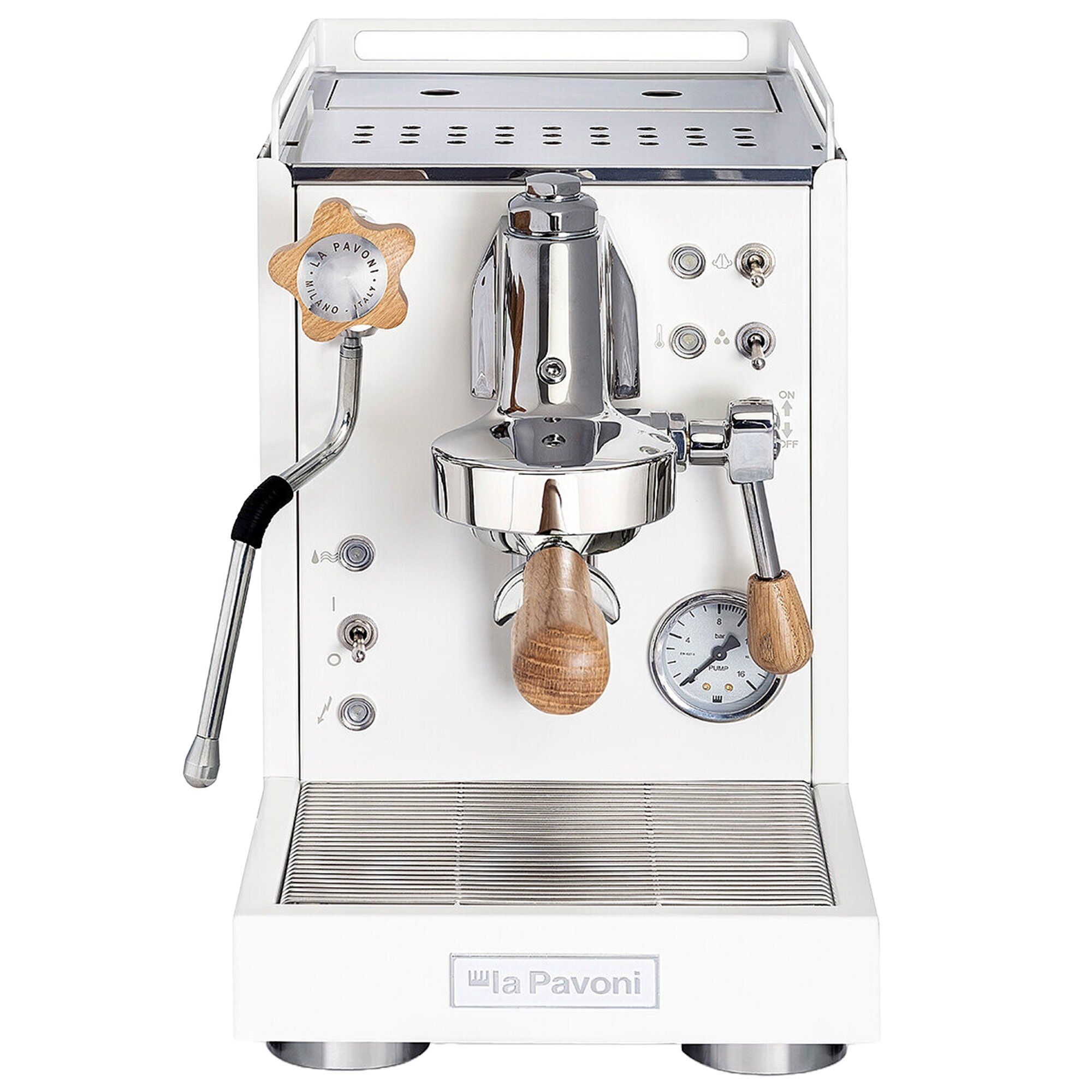 La Pavoni Cellini Mini Espressomaskine  Hvid