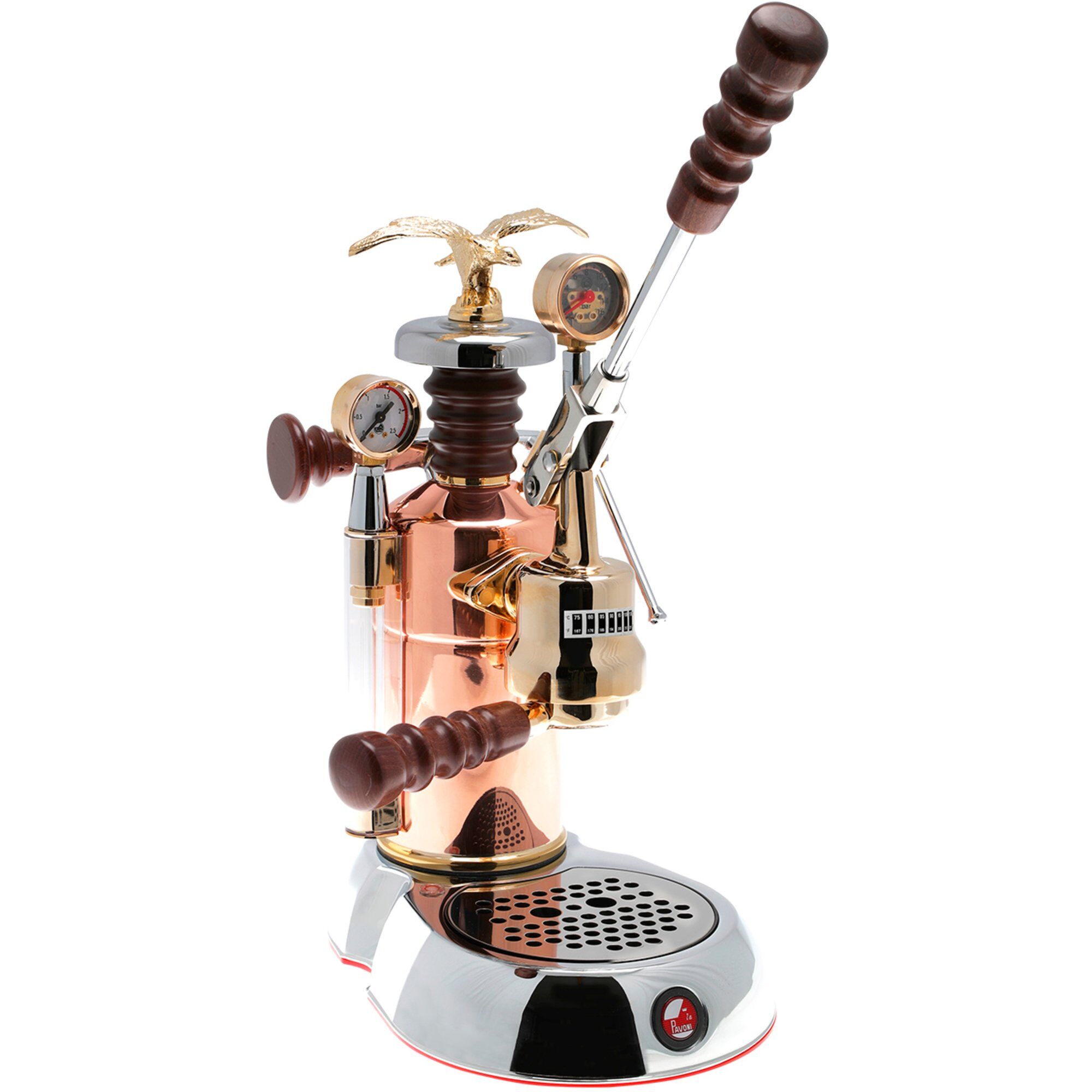 La Pavoni Esperto Edotto Espressomaskin  Kobber Lplese01eu