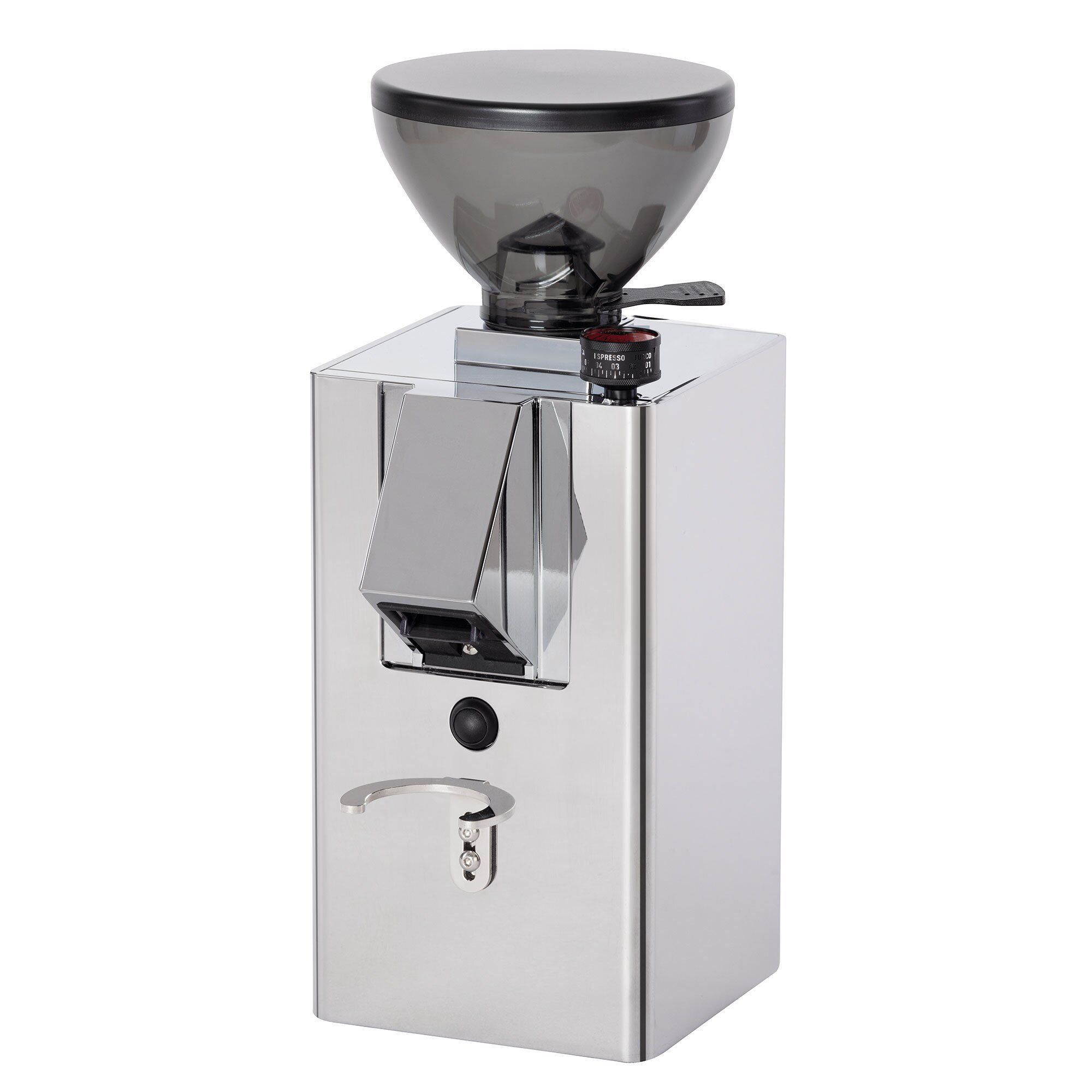 La Pavoni New Kube Mill Elektrisk Kaffekværn  Krom