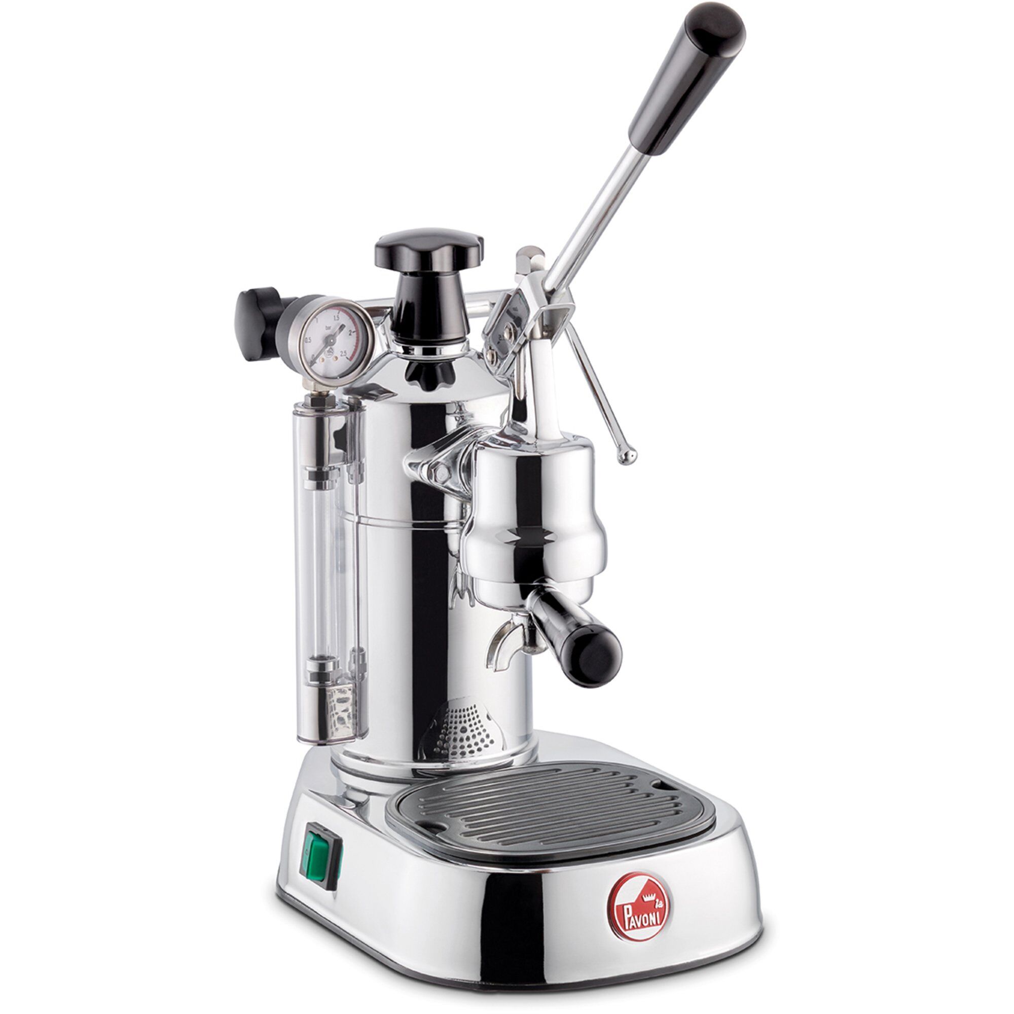 La Pavoni Professional Espressomaskine Stål  Sort Håndtag Lplplq01eu