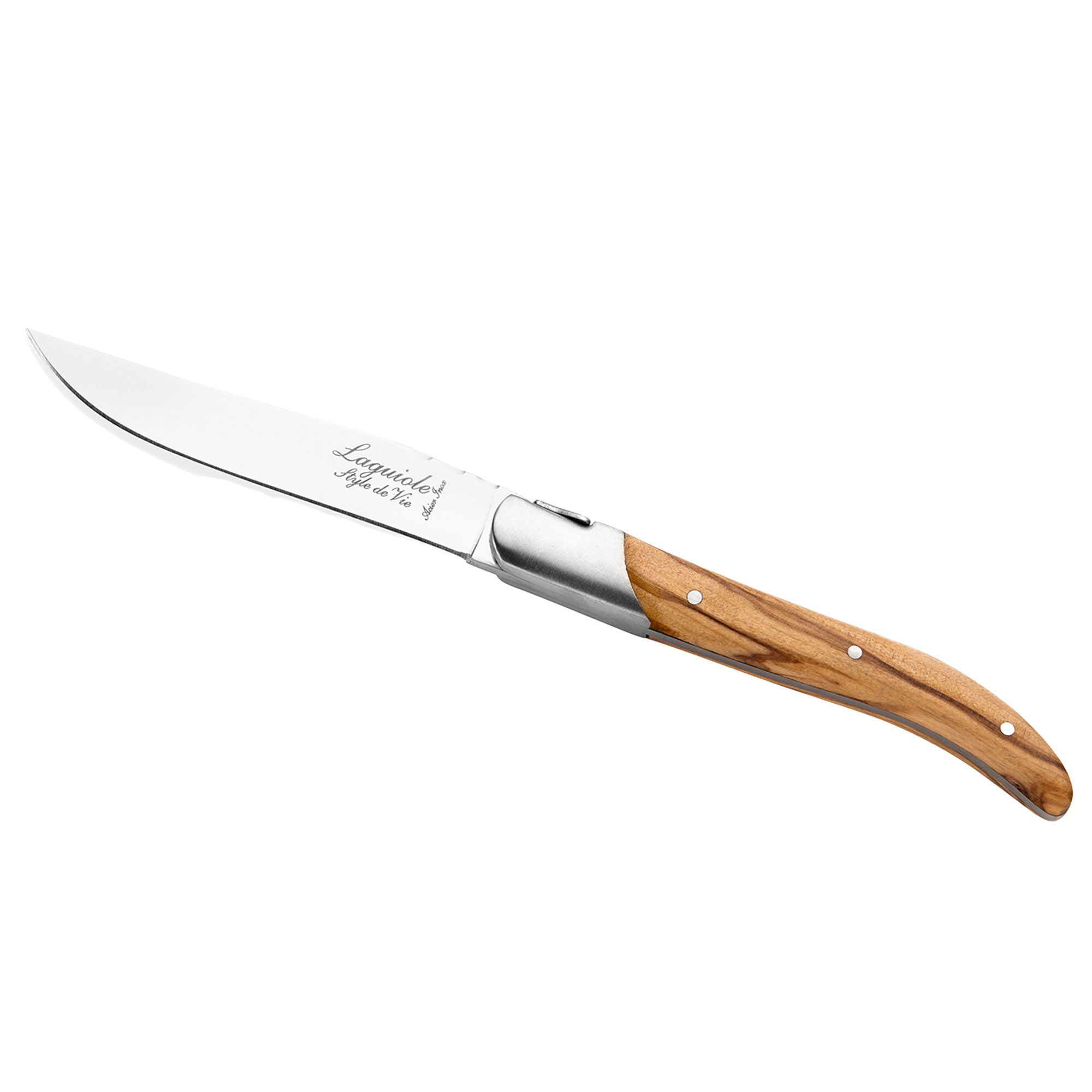 Laguiole Grillknive  -pak  Oliventræ