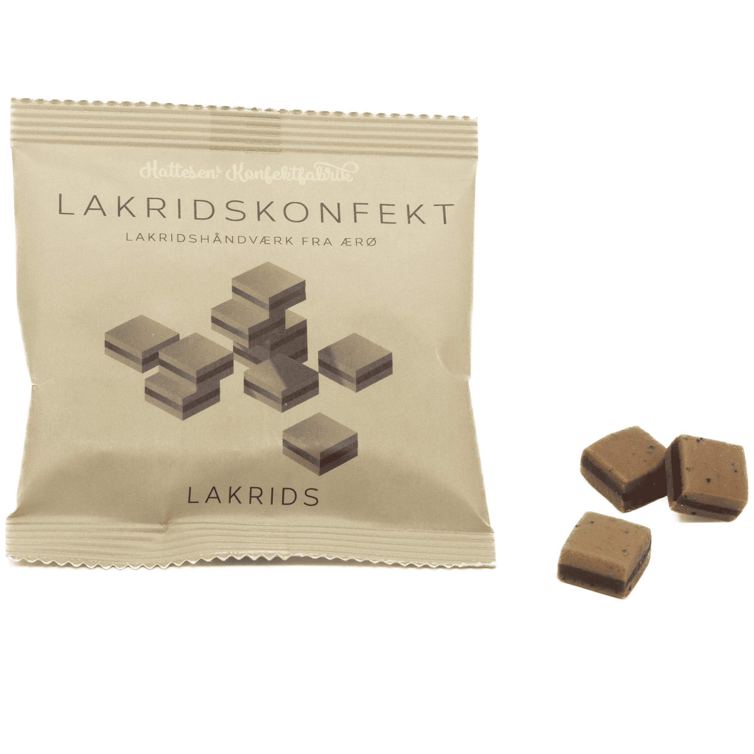 Lakridskonfekt Fra Hattesens Konfektfabrik