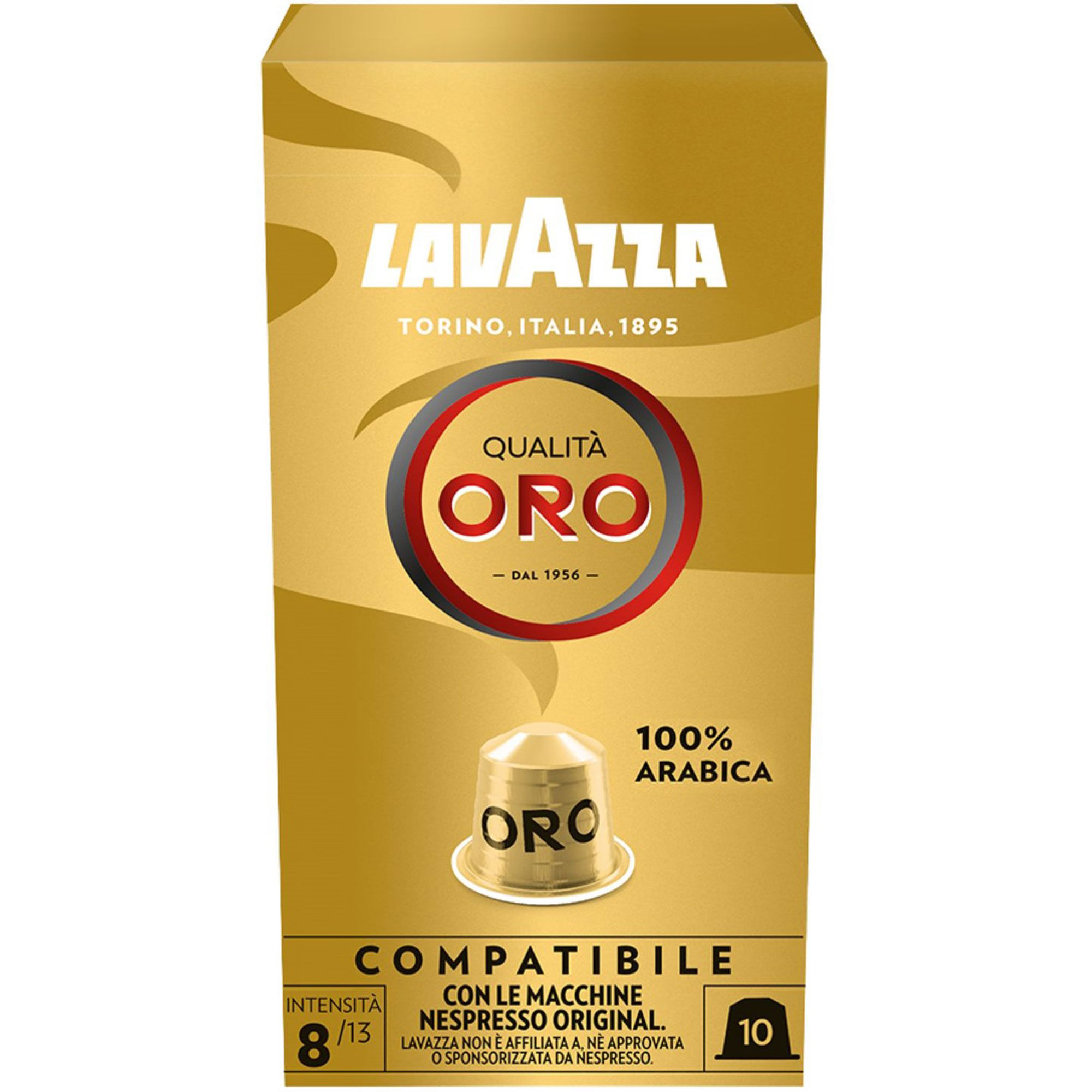 Lavazza Qualitã  Oro Kaffekapsler  10 Stk