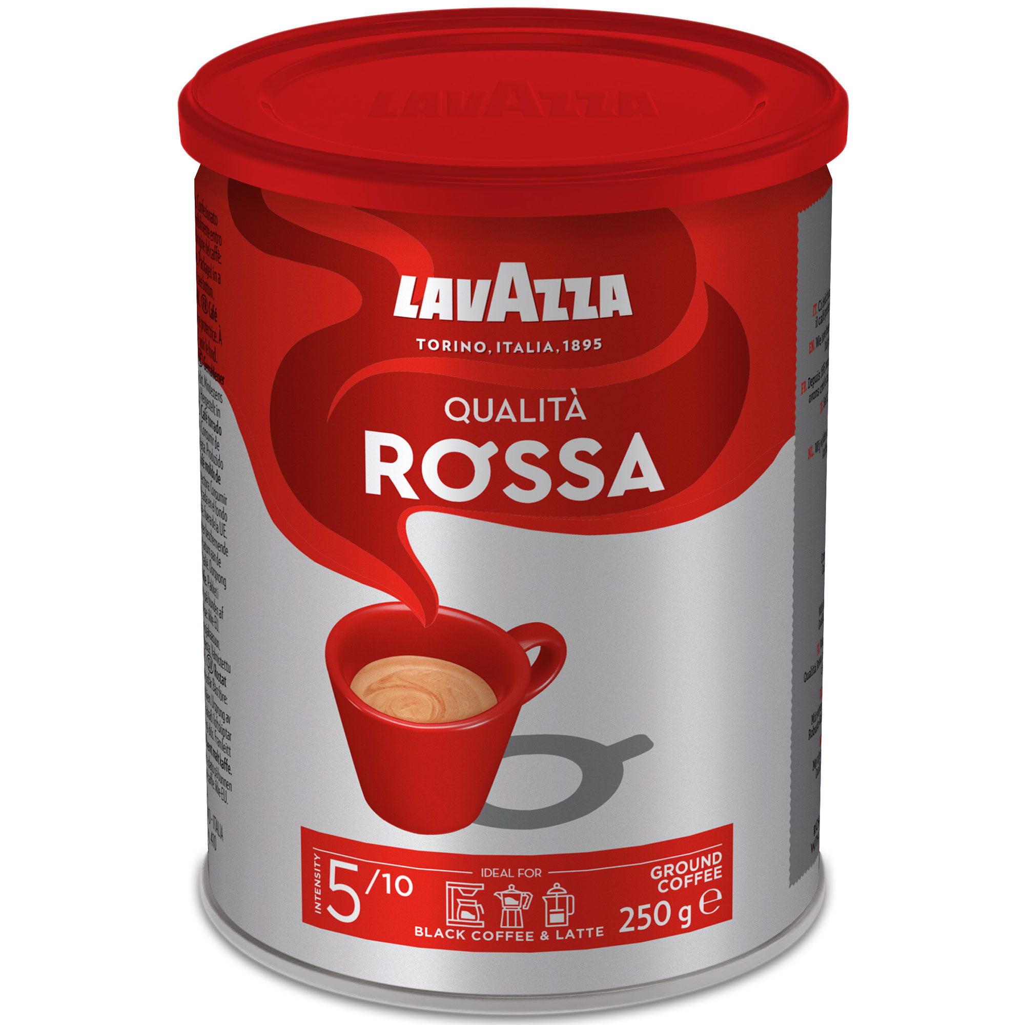 Lavazza Qualitã  Rossa Espressomalet Kaffe  250