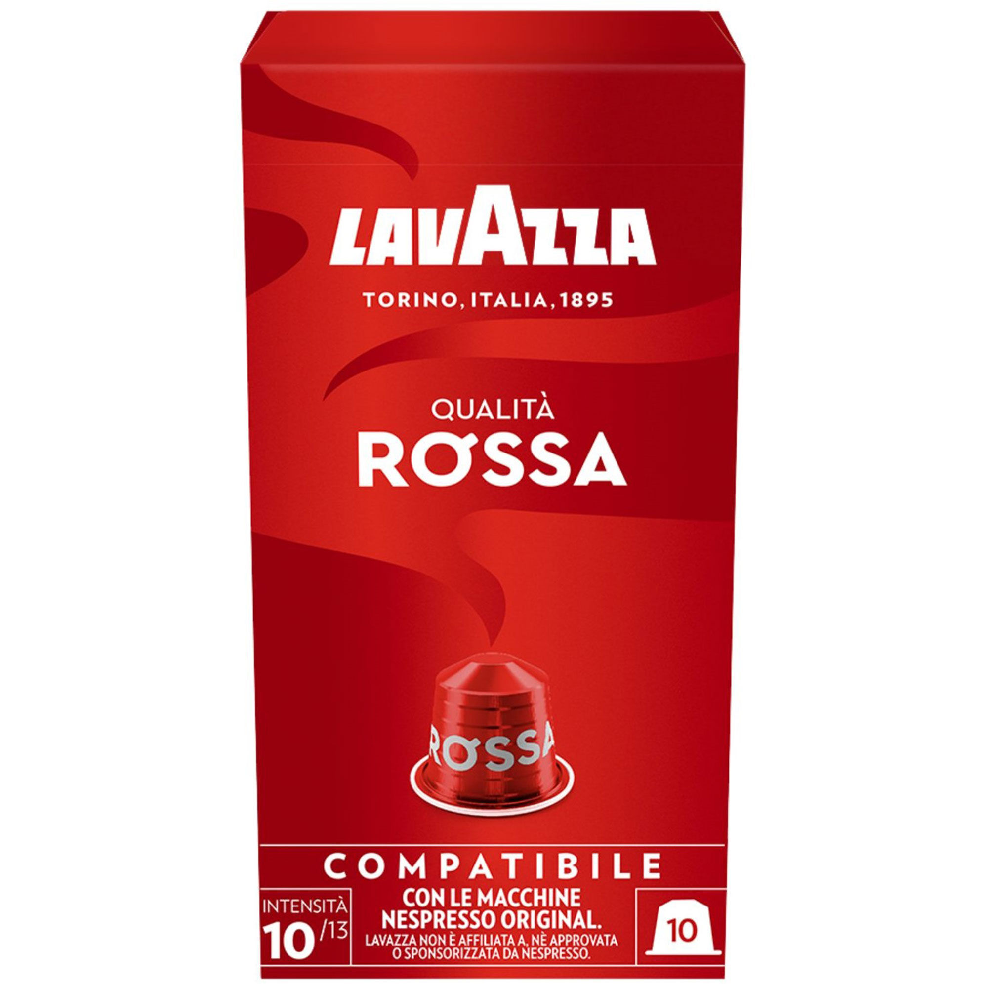 Lavazza Qualitã  Rossa Kaffekapsler  10 Stk