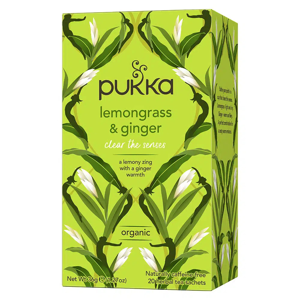 Lemongrass   Ginger Te  økologisk
