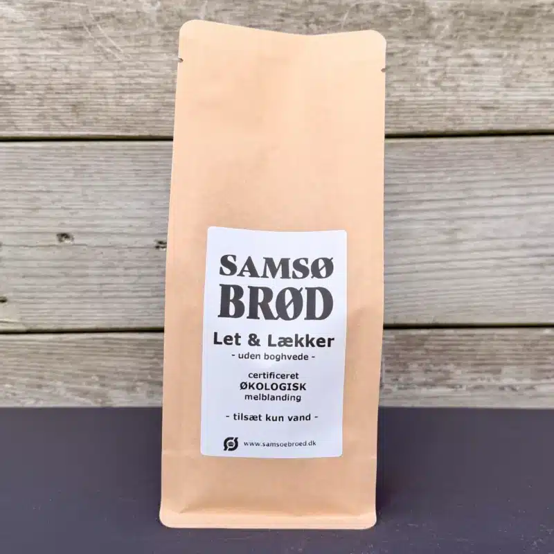Let   Lækker Uden Boghvede Samsø Brød