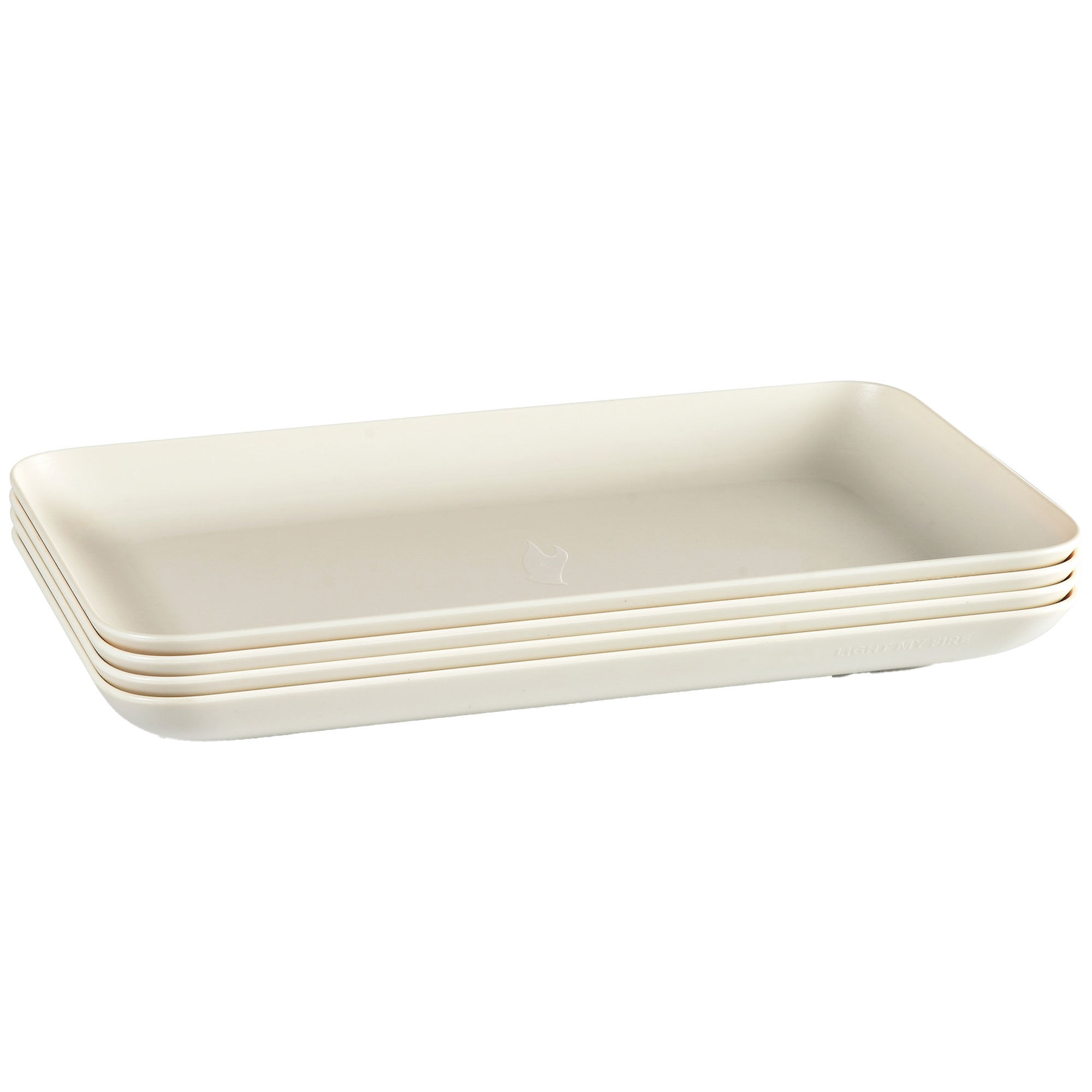 Light My Fire Udflugtstallerken Medium  Cream    Stk