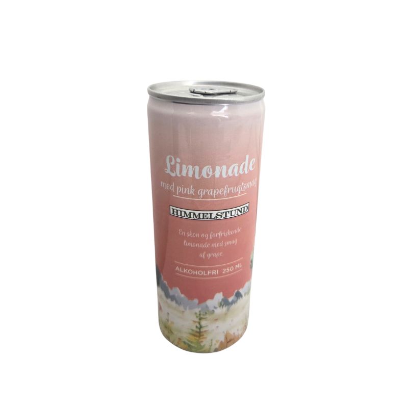 Limonade Med Pink Grapefrugt Smag Alkoholfri