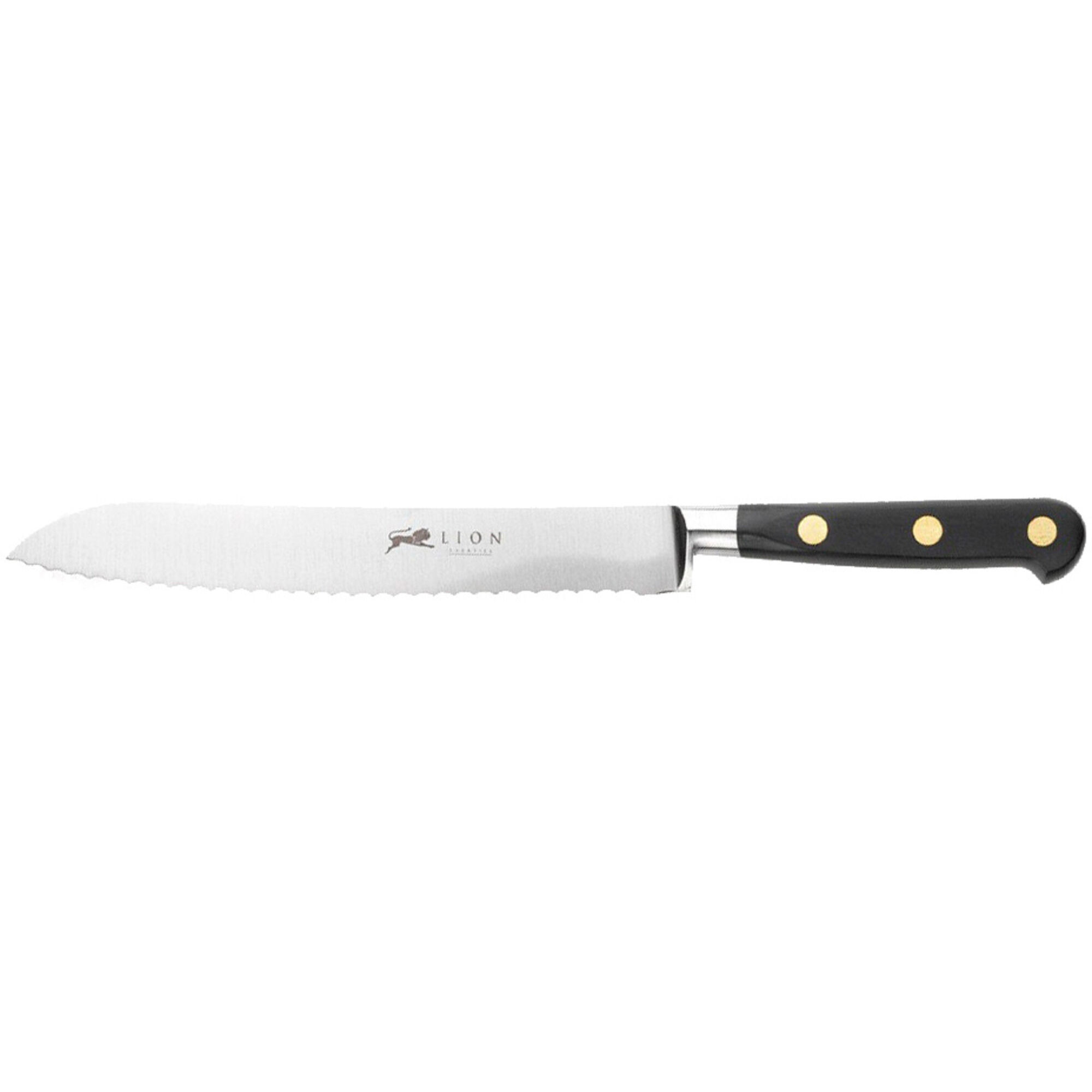 Lion Sabatier Ideal Brødkniv 20 Cm  Sort