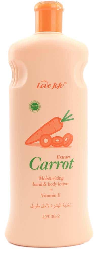 Lj Carrot Hand   Body Lotion 600 Ml