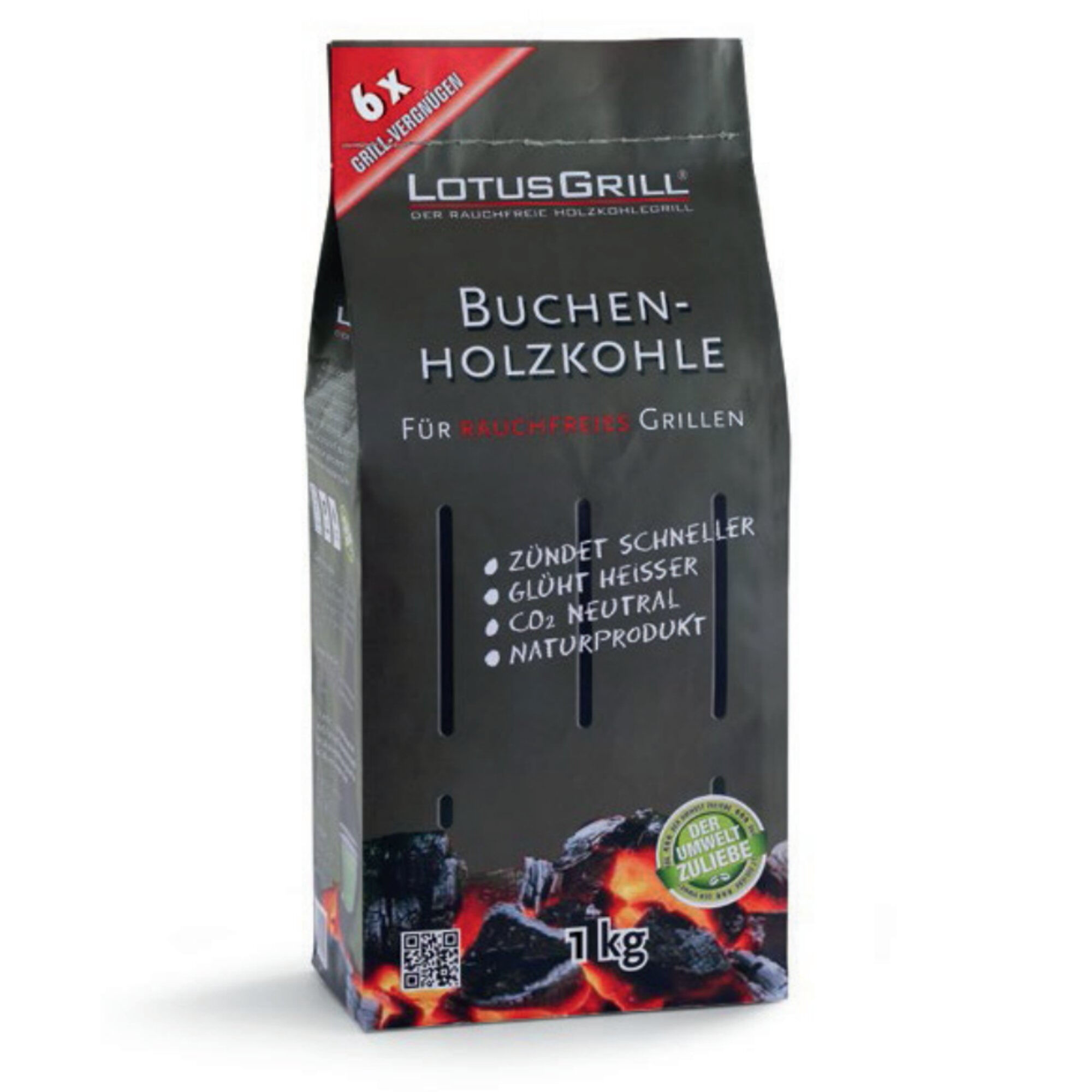 Lotusgrill Trækul   Pose   Kg