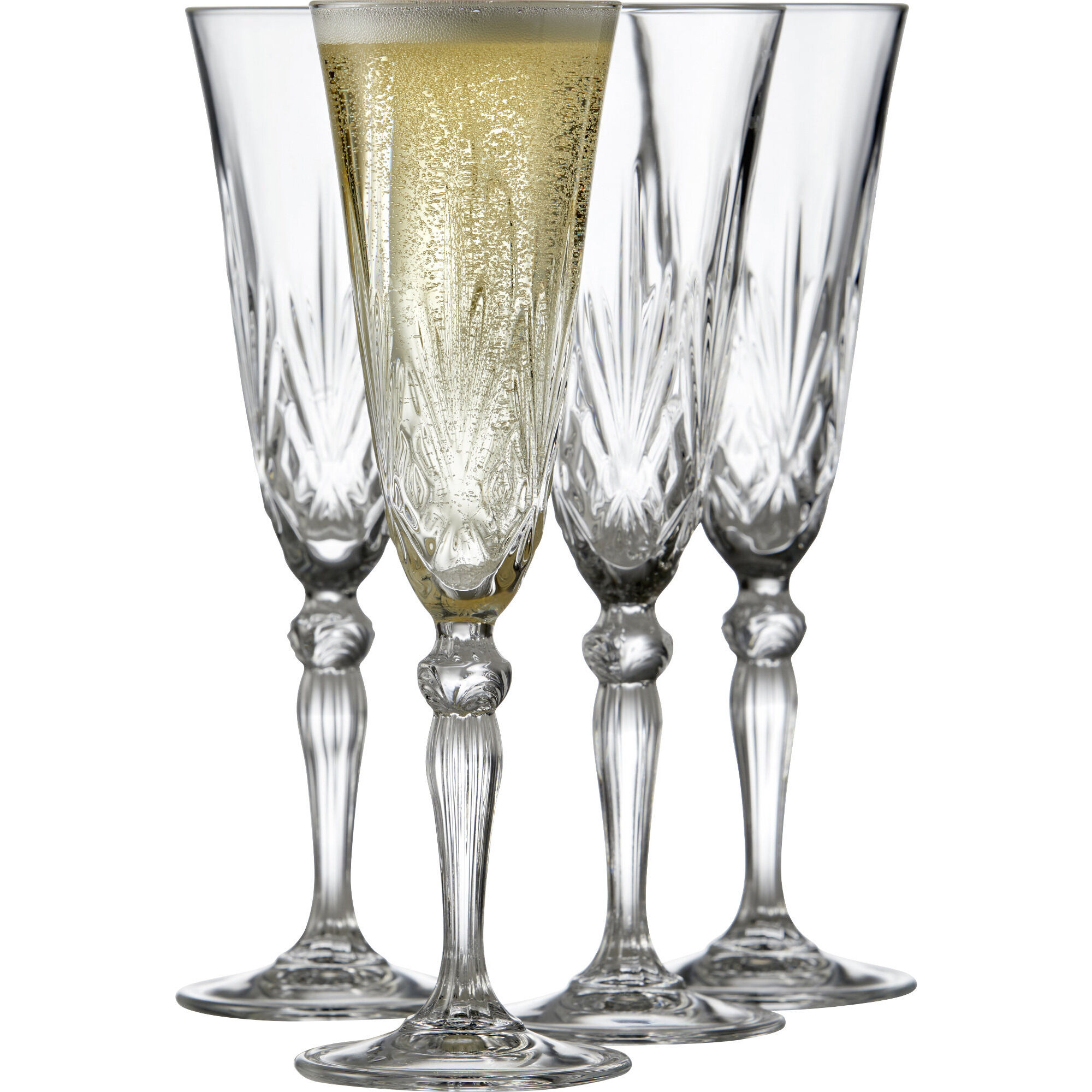 Lyngby Glas Melodia Champagneglas  16 Cl   Stk