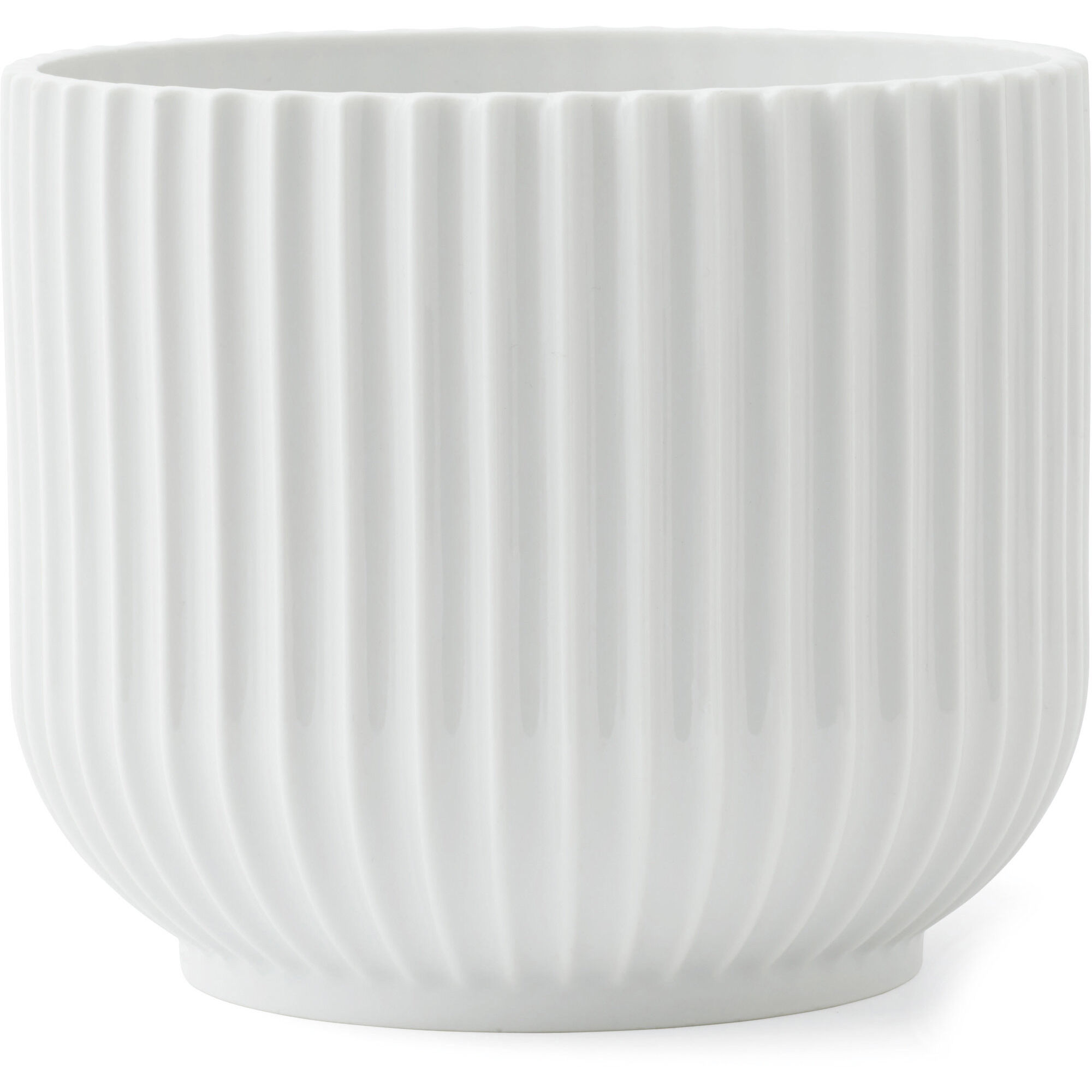 Lyngby Porcelæn Flowerpot  Medium    13     14   Cm