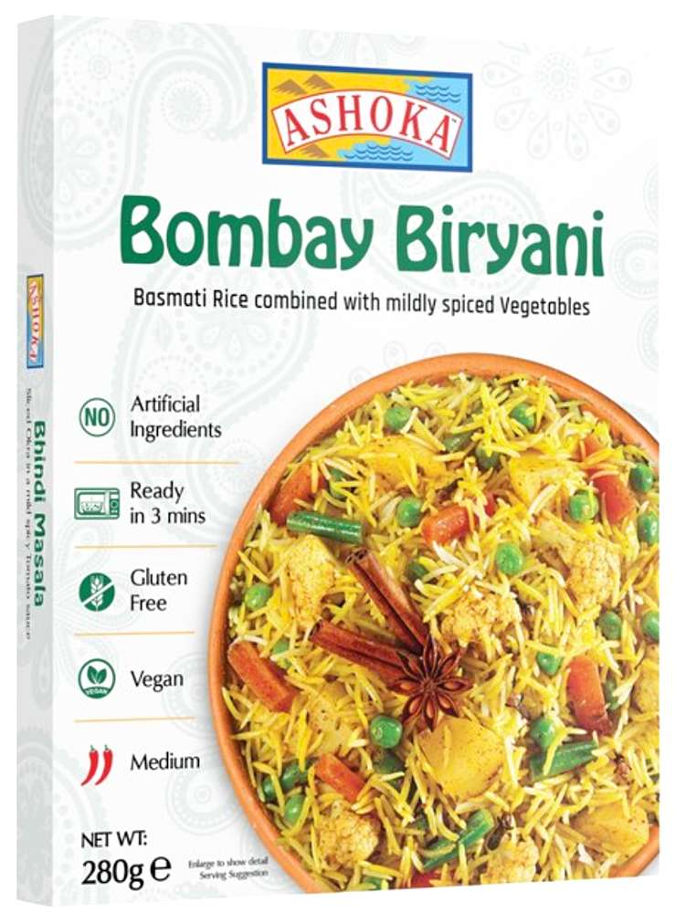 Madspildsvare: Ashoka Bombay Biryani 280