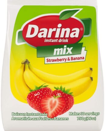 Madspildsvare: Darina Instant Drik Banan Jordbær 750