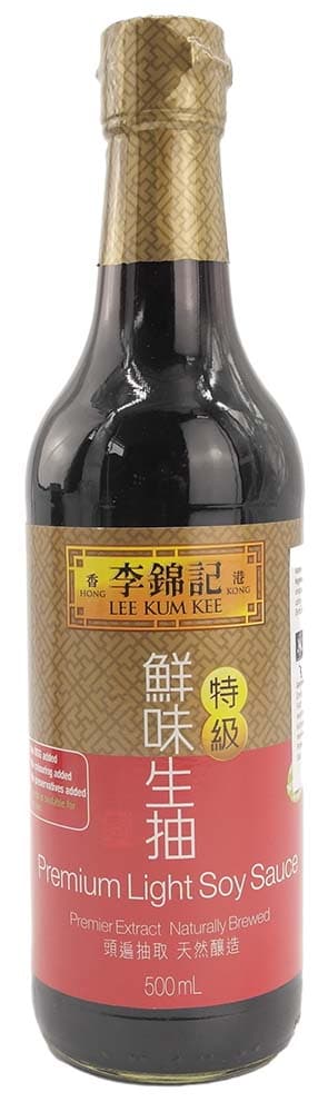Madspildsvare: Lee Kum Kee Premium Lys Sojasauce 500 Ml