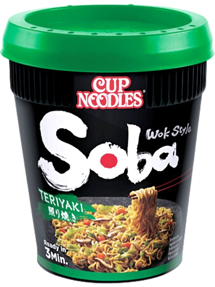 Madspildsvare: Nissin Soba Nudler Teriyaki 90