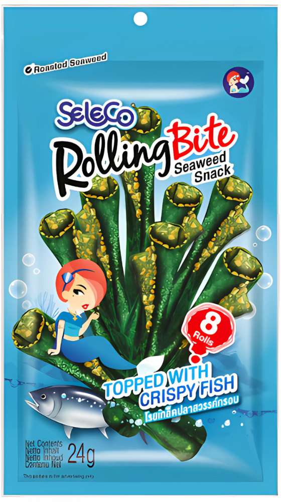 Madspildsvare: Seleco Rolling Bite Crispy Seaweed  Fish  24