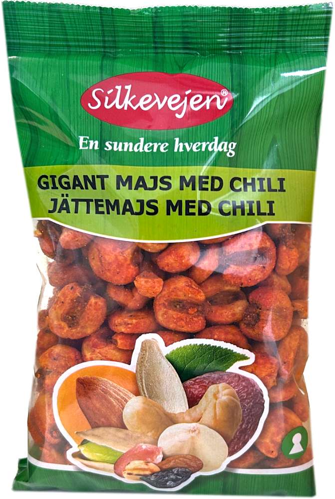 Madspildsvare: Silkevejen Gigantmajs Chili 200