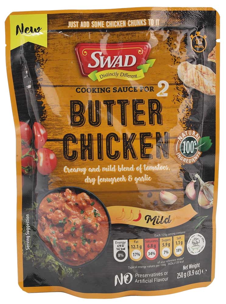 Madspildsvare: Swad Butter Chicken Sauce 250