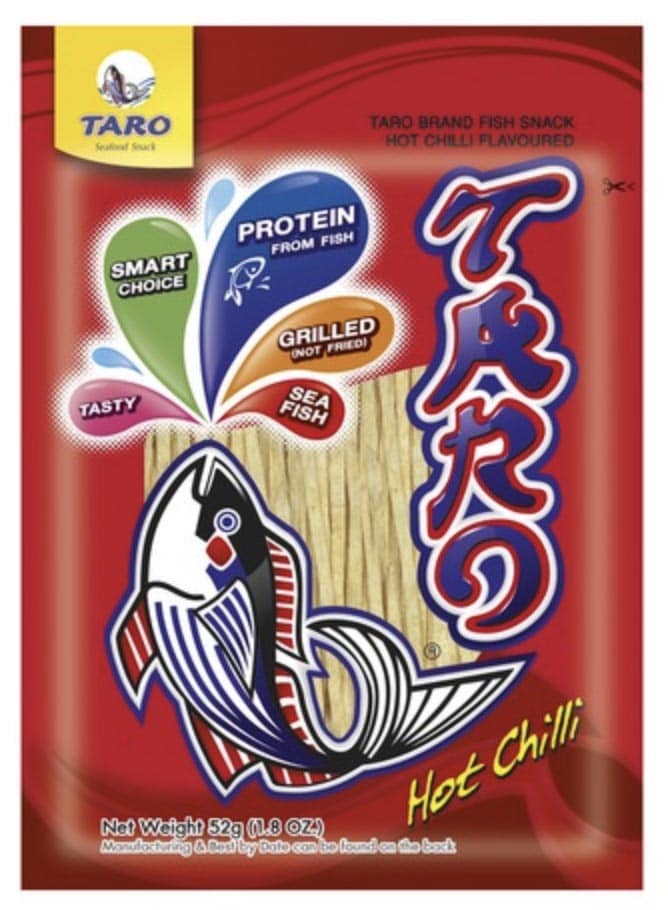Taro Fish Snack  Hot Chili 52